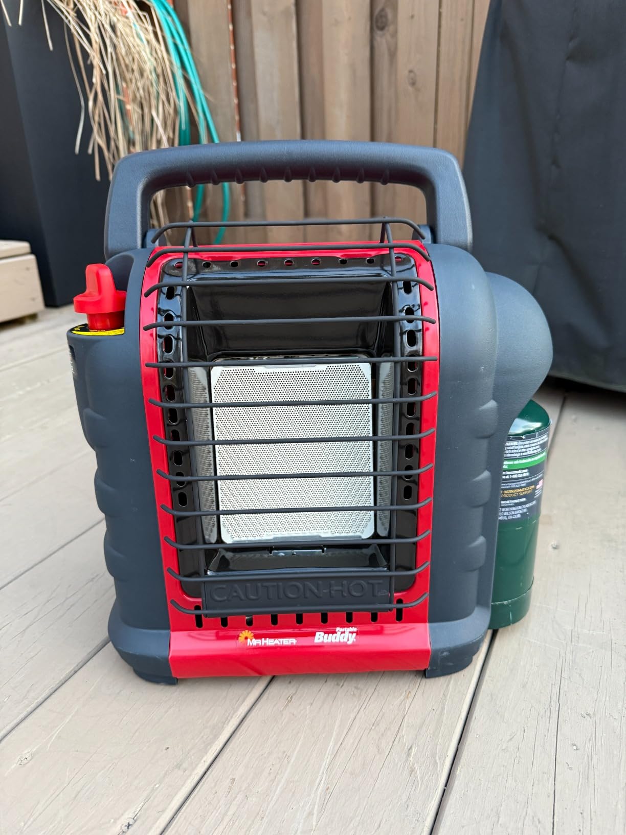 Mr. Heater 9,000 BTU Portable Buddy Radiant Propane Heater customer photo 1