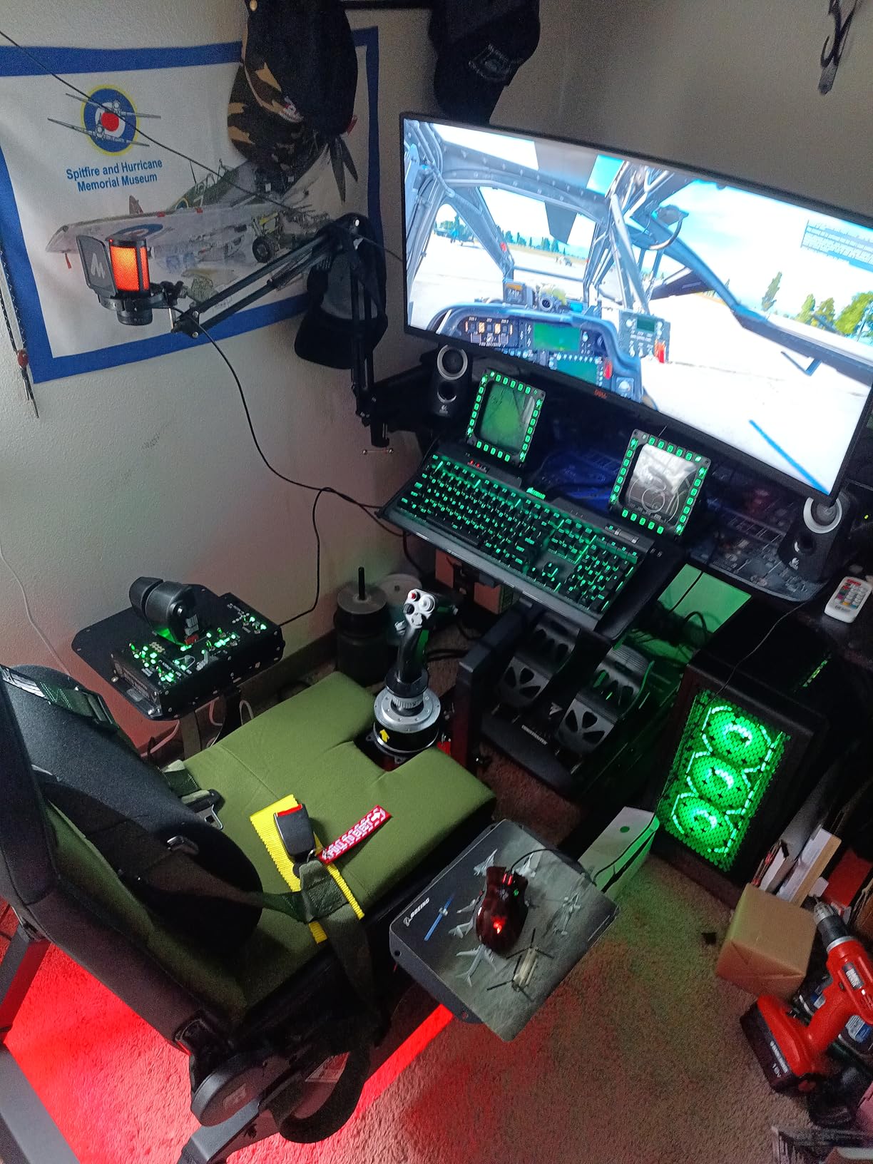 Thrustmaster MFD Cougar Flight Sim Multi-Function Display Set - PC customer photo 1
