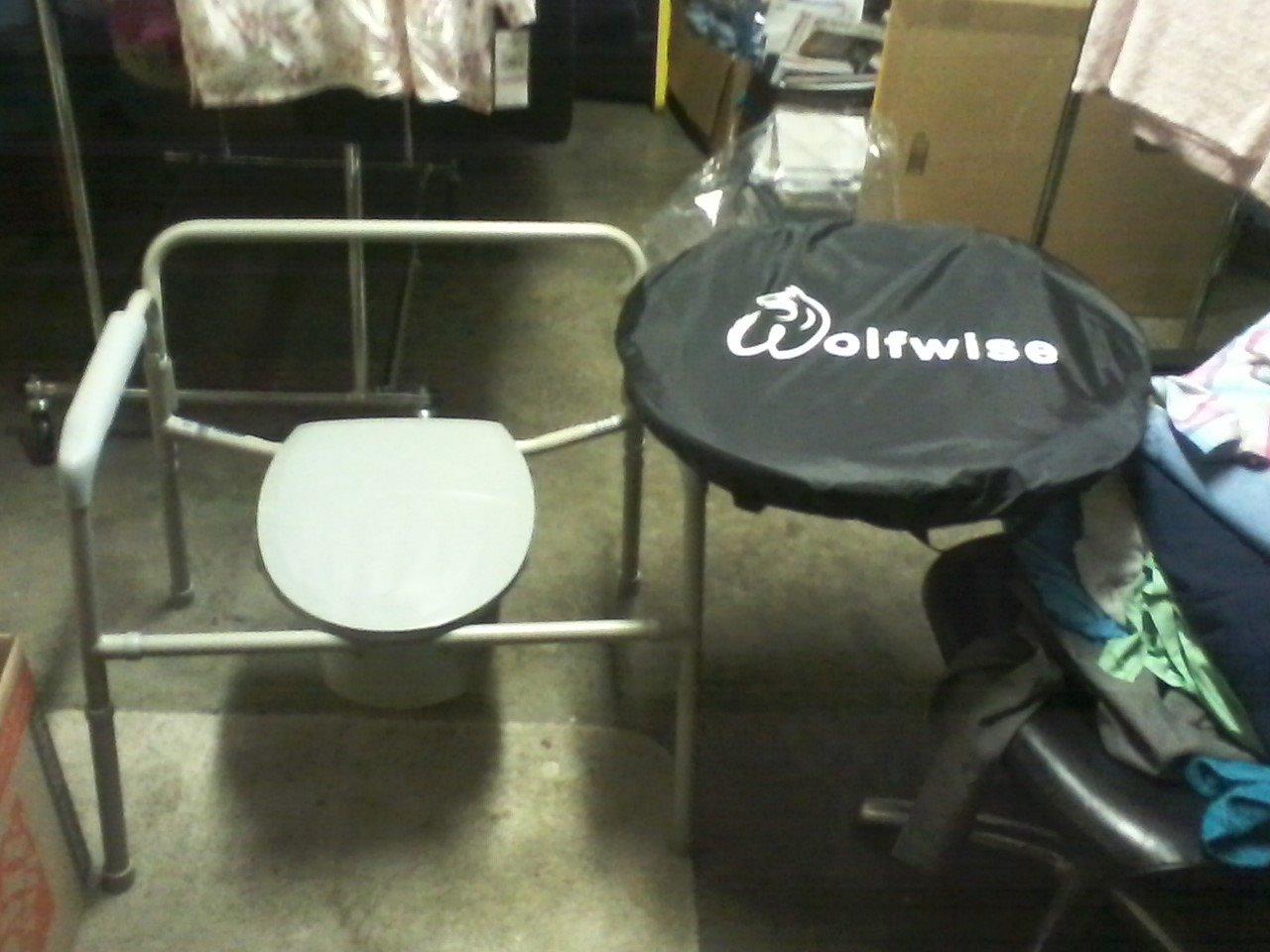 Drive Medical Bariatric Folding Commode for Bathroom Safety customer photo 1
