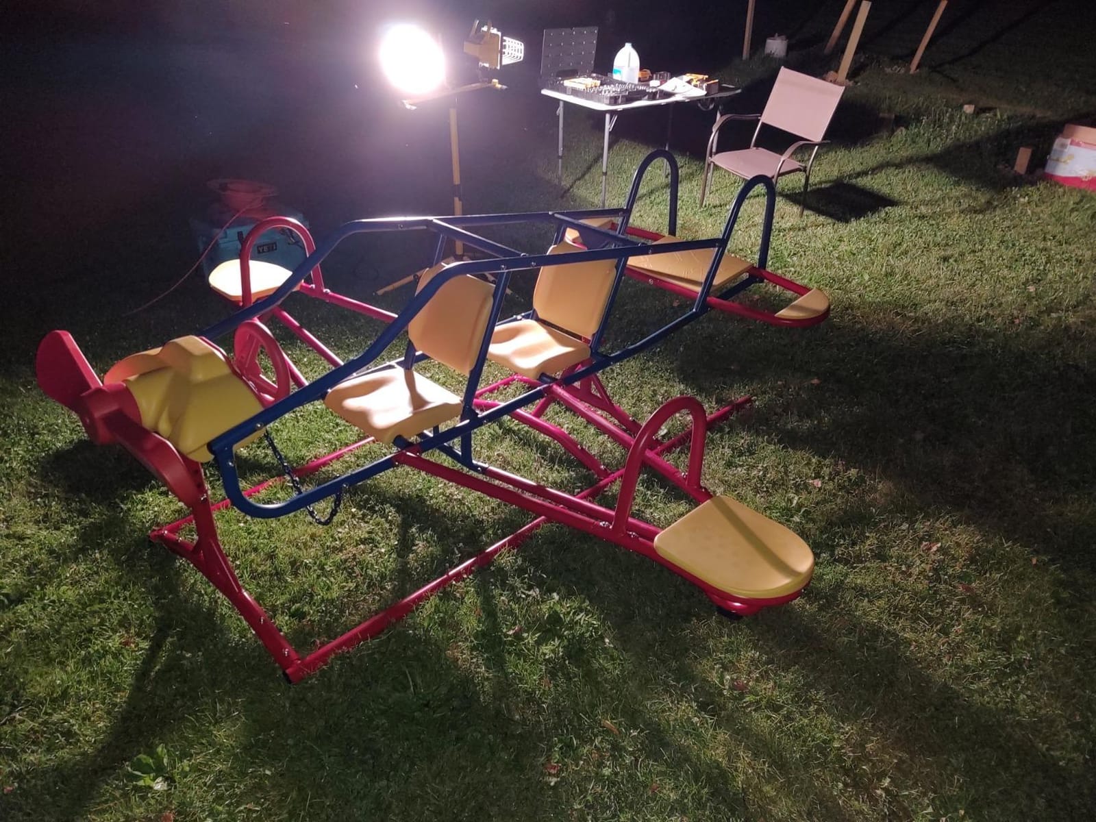 LIFETIME Airplane Teeter Totter Ace Flyer 151110 Primary Color Double Play customer photo 1