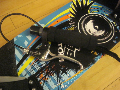 Atom 95X Mountainboard with Brake *NOT Electric* Summer Snowboard Alternative. customer photo 1