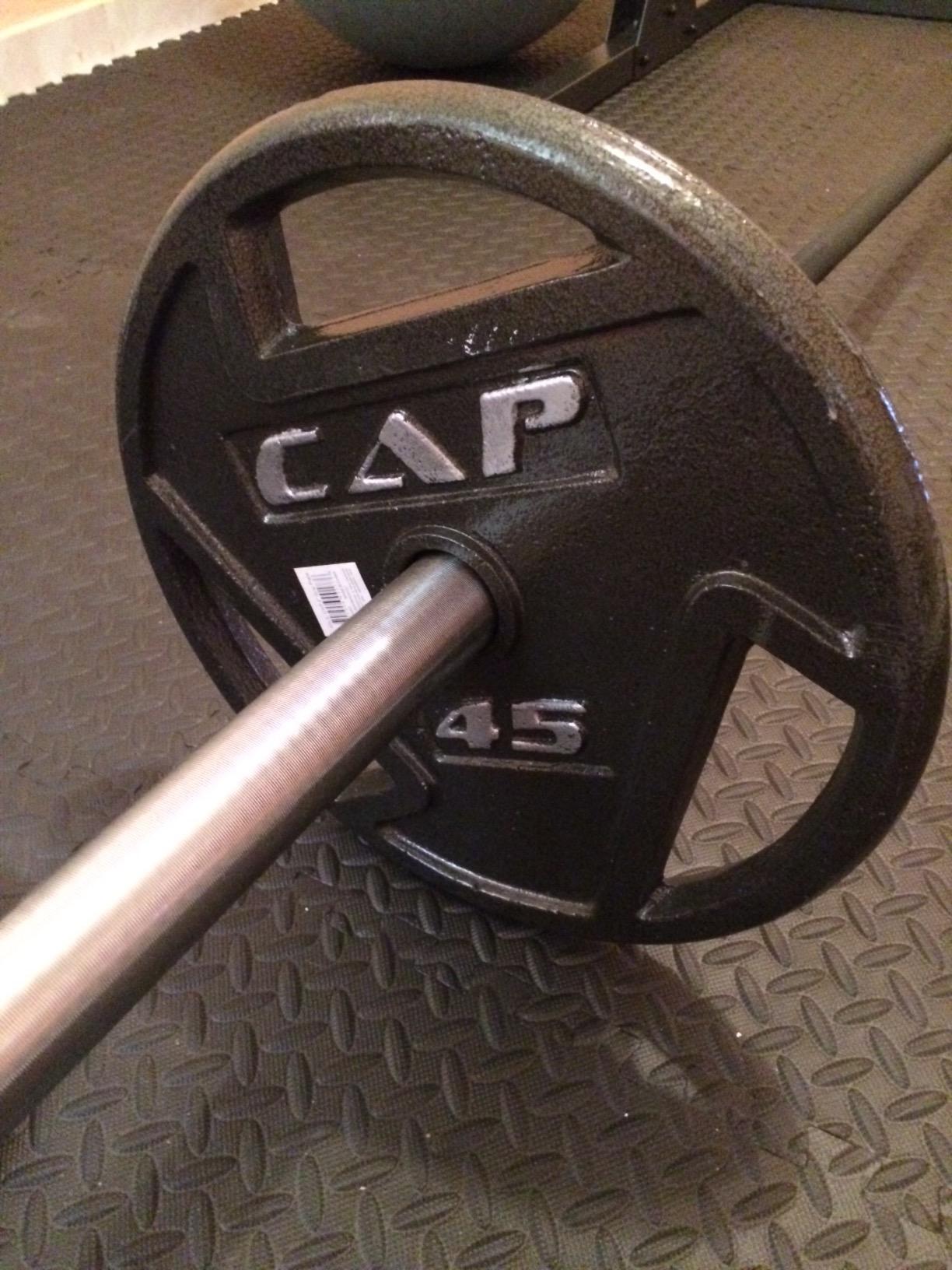 CAP Barbell 2-Inch Olympic Weight Plate | Multiple Options customer photo 1
