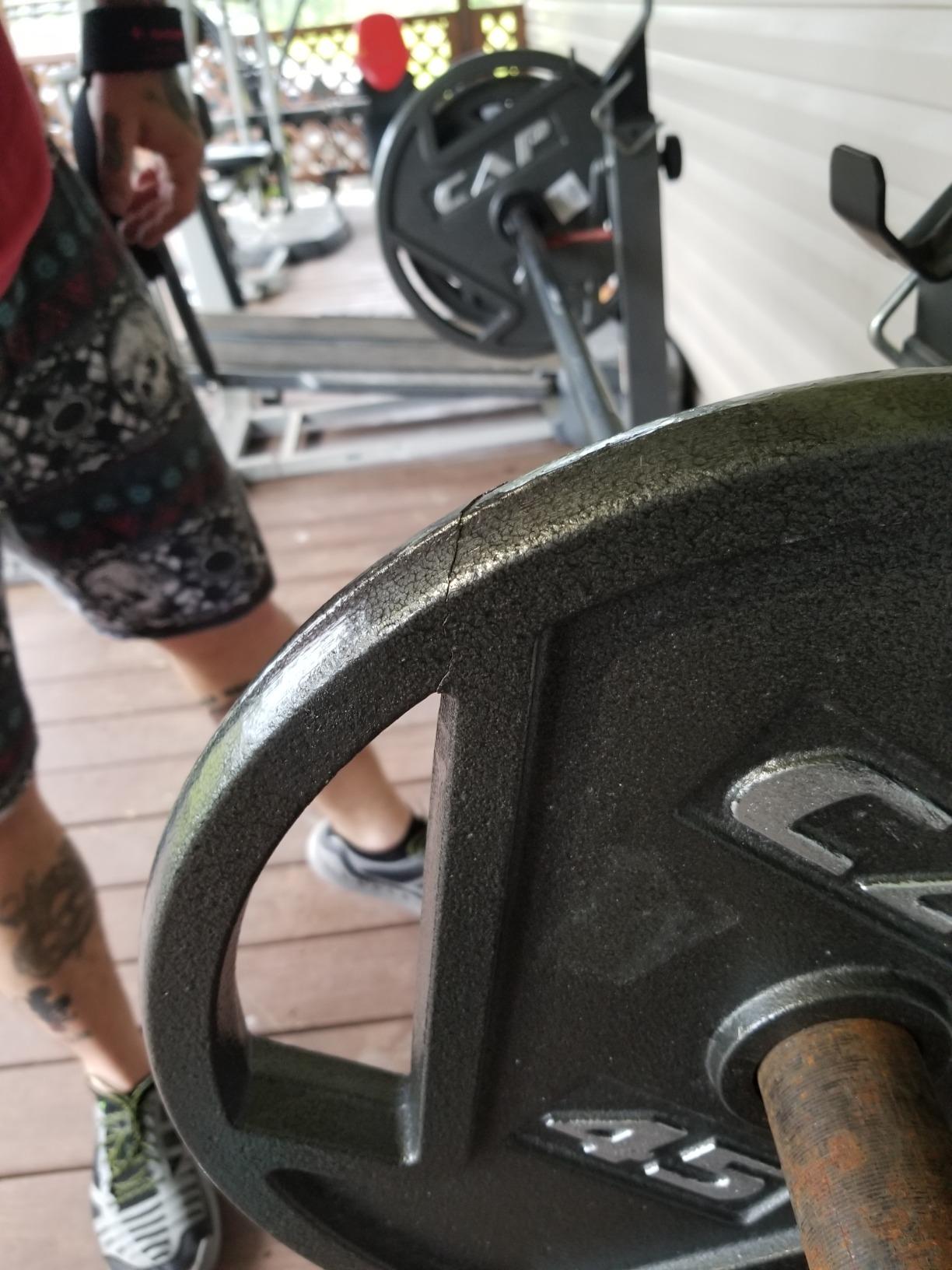 CAP Barbell 2-Inch Olympic Weight Plate | Multiple Options customer photo 2