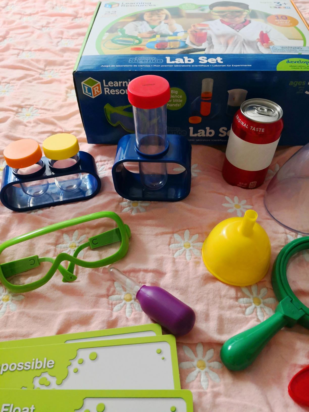 Learning Resources Primary Science Lab Set | Experiments for Kids, Chemistry Toy, Pretend Play, STEM Projects, Classroom Must Haves, Teacher Supplies customer photo 1