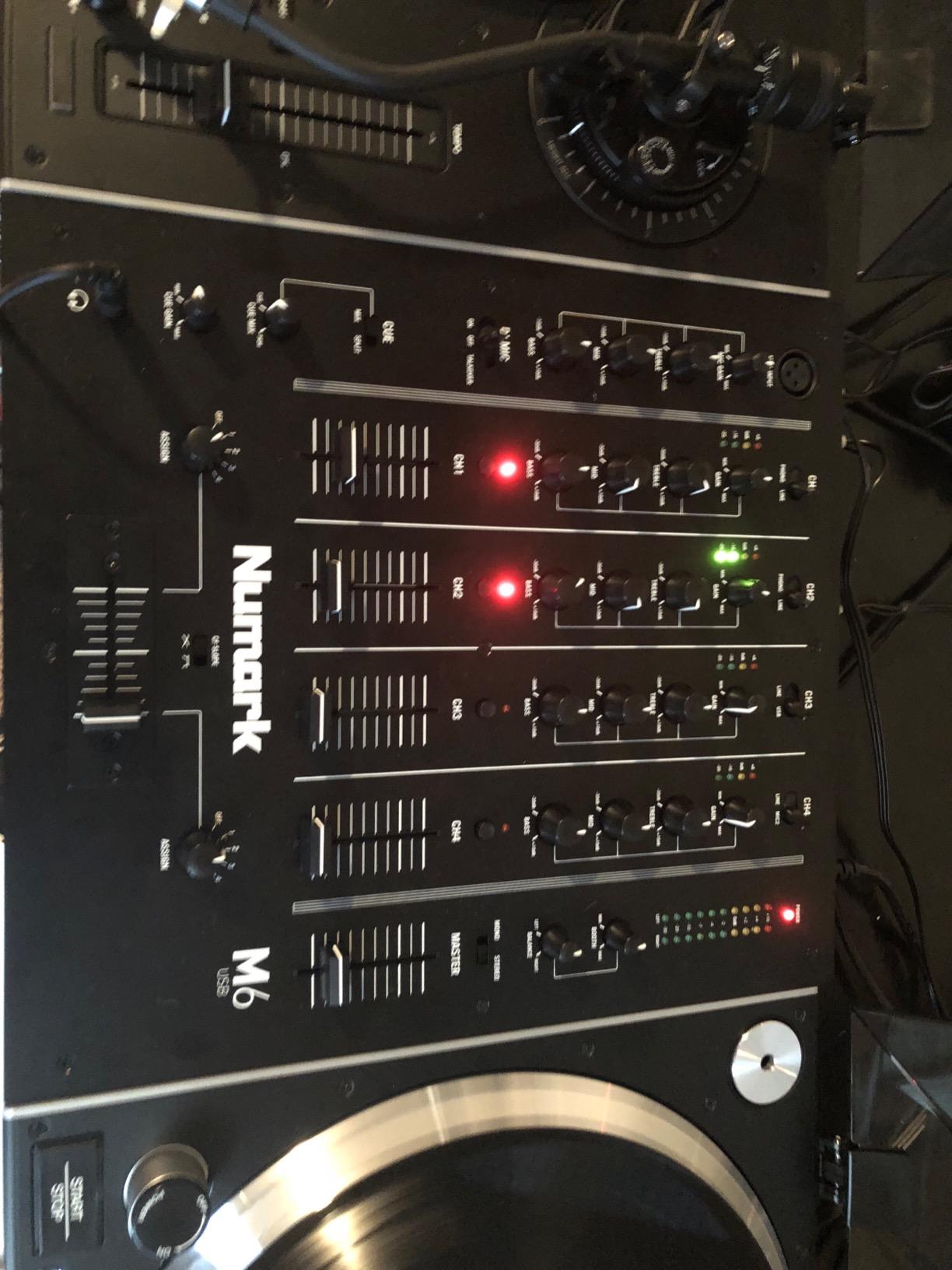 Numark M6 USB 4-Channel DJ Mixer customer photo 2