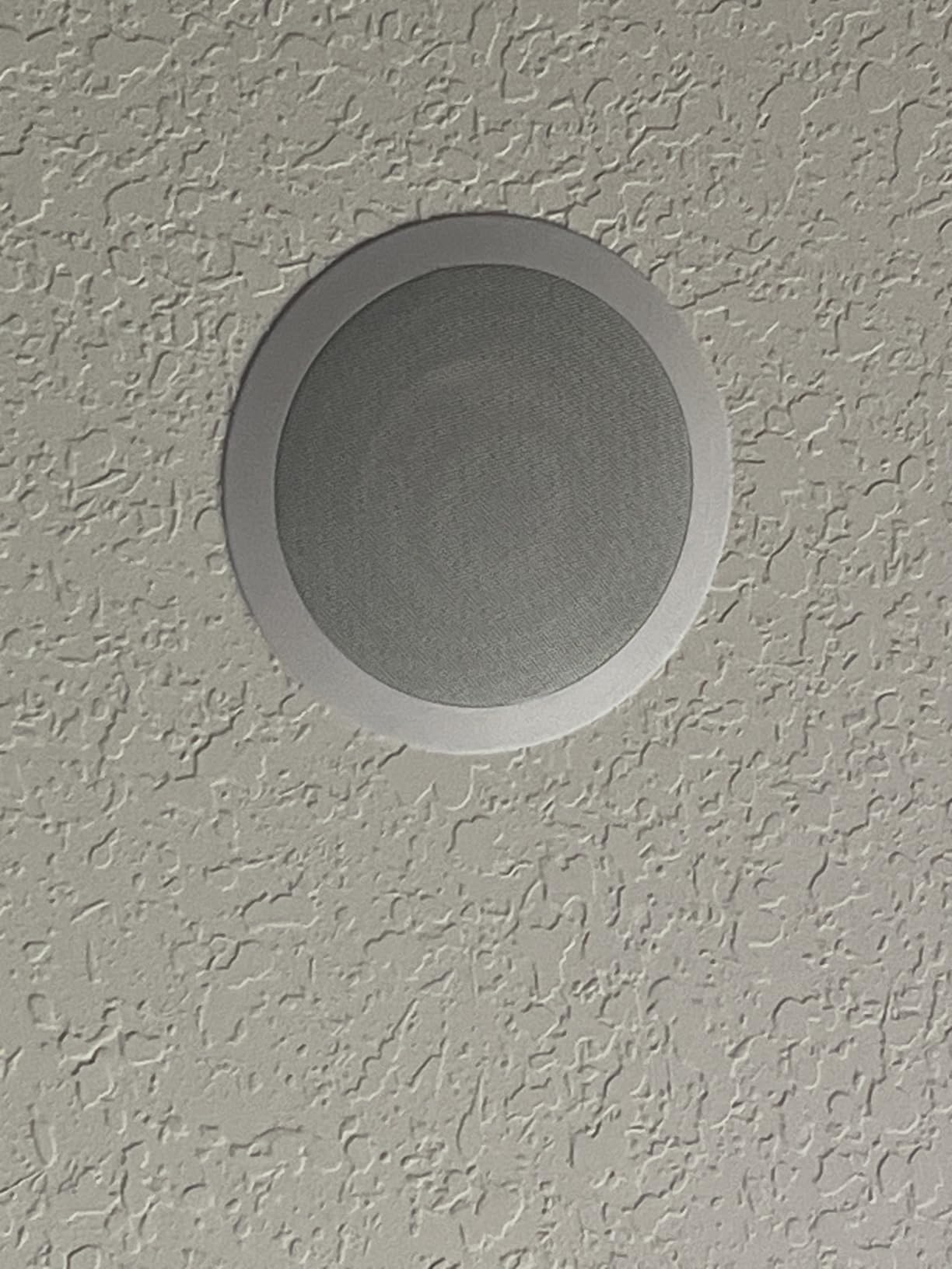 Micca M-6C 6.5-Inch 2-Way in-Ceiling Speaker, Round, Each, Paintable, White customer photo 2