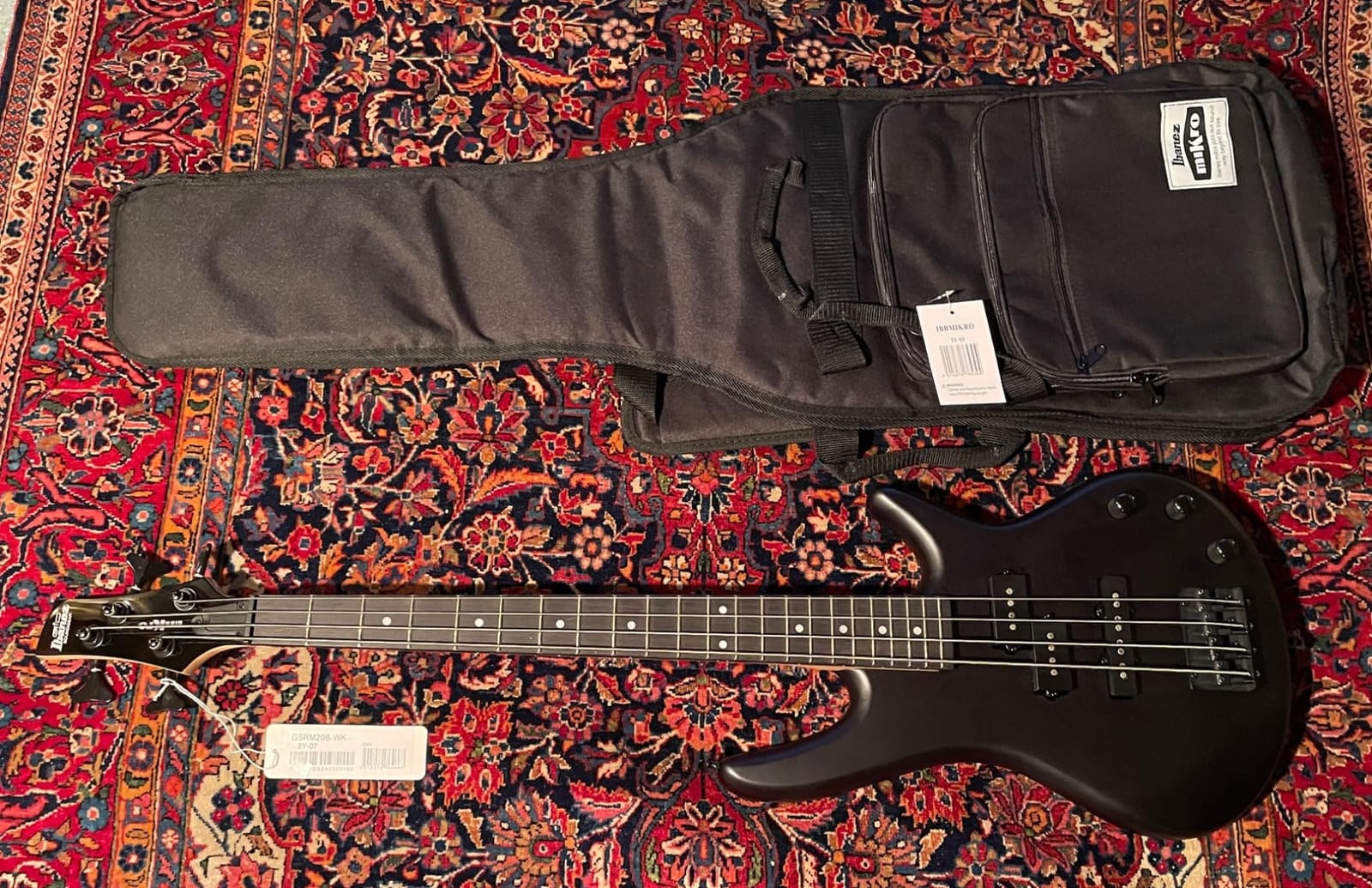 Ibanez Gio SR miKro Short Scale 4 String Electric Bass - Metallic Purple customer photo 1