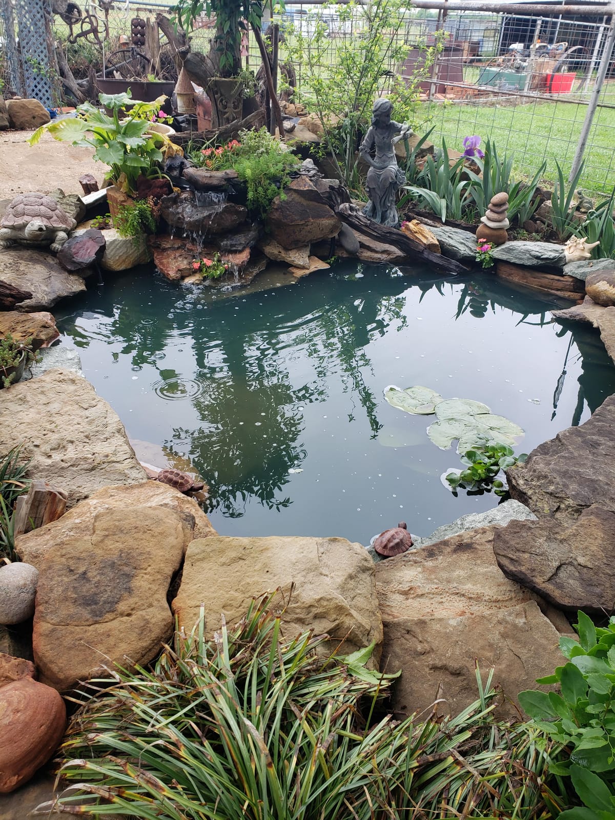 10 x 15 Firestone 45 Mil EPDM Pond Liner customer photo 1