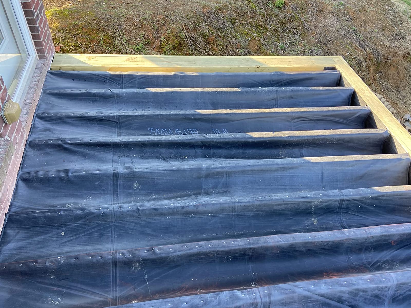 10 x 15 Firestone 45 Mil EPDM Pond Liner customer photo 2