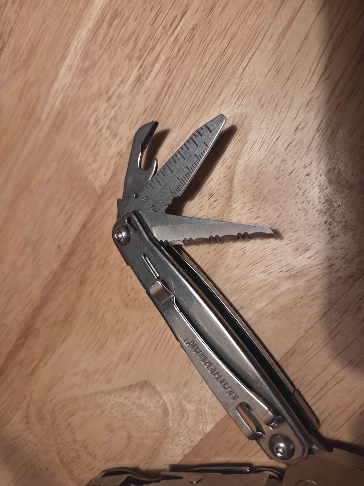 LEATHERMAN Sidekick Multi-Tool, Spring-Action Pliers and Saw, Stainless customer photo 1