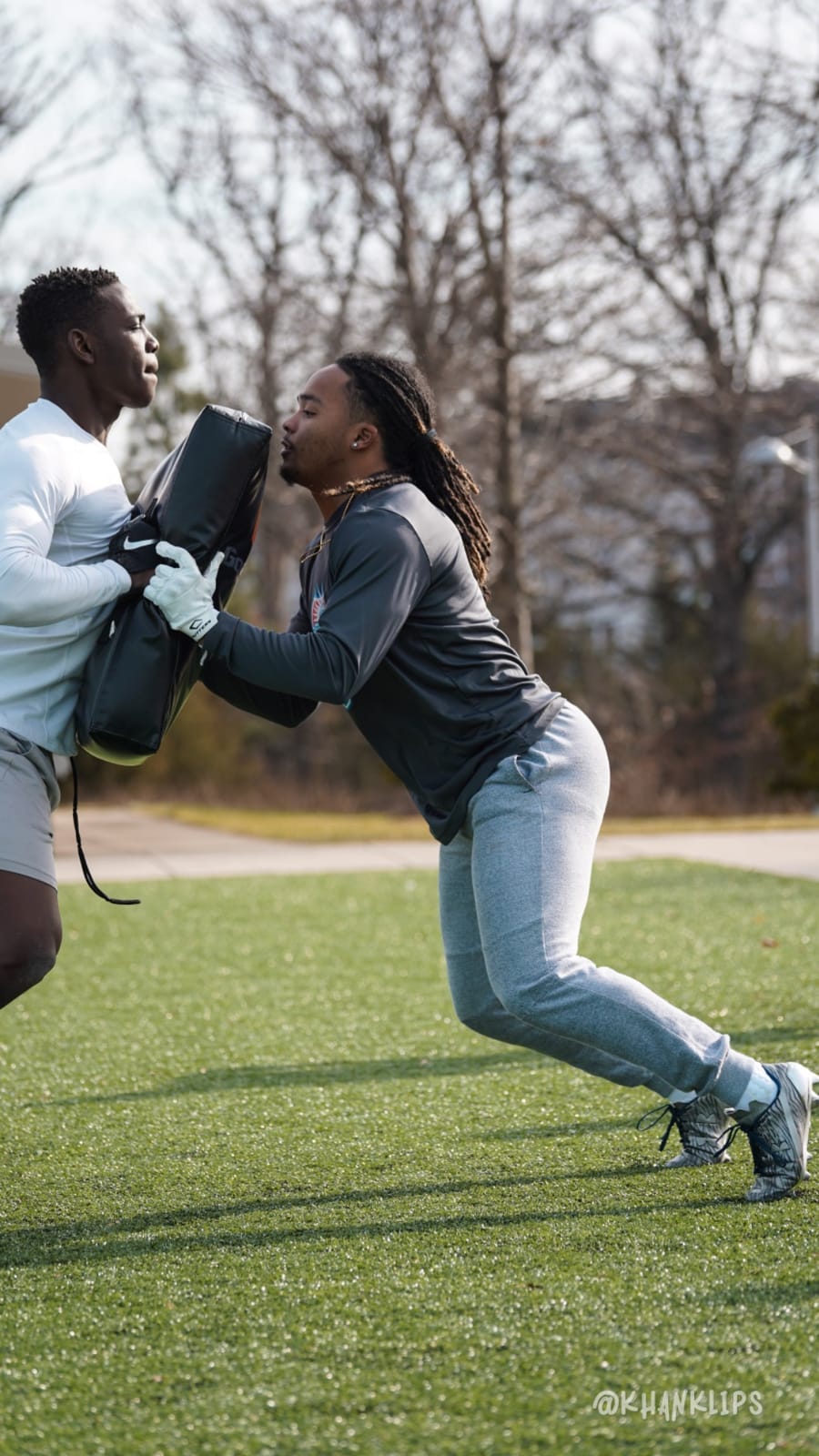 Goalrilla Football Blocking Dummy with Heavy-Duty Handles, Durable for Football, Basketball, MMA & Sports Training , Black customer photo 1