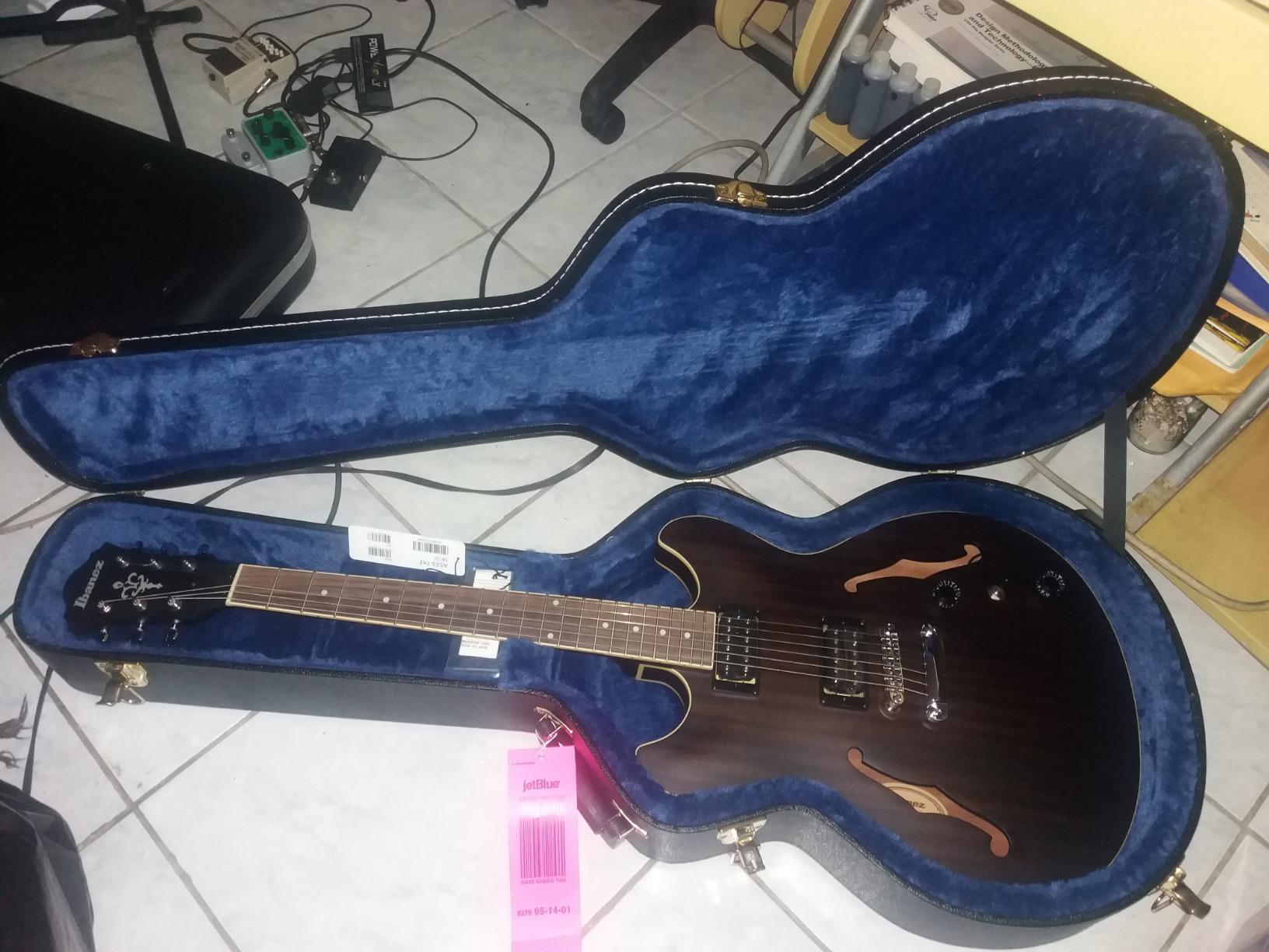Ibanez Artcore AS53 - Transparent Black Flat customer photo 2