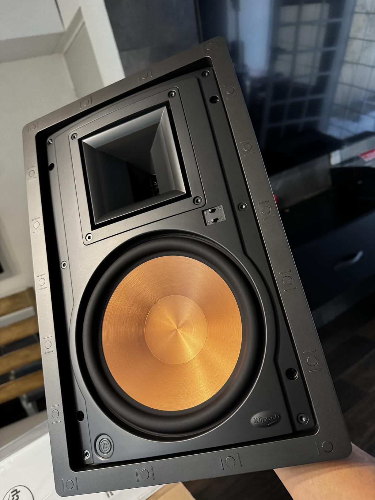 Klipsch R-5800-W II In-Wall Speaker - White (Each) customer photo 1