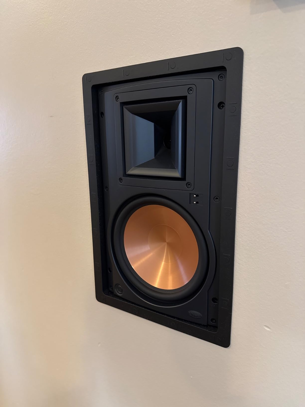 Klipsch R-5800-W II In-Wall Speaker - White (Each) customer photo 2