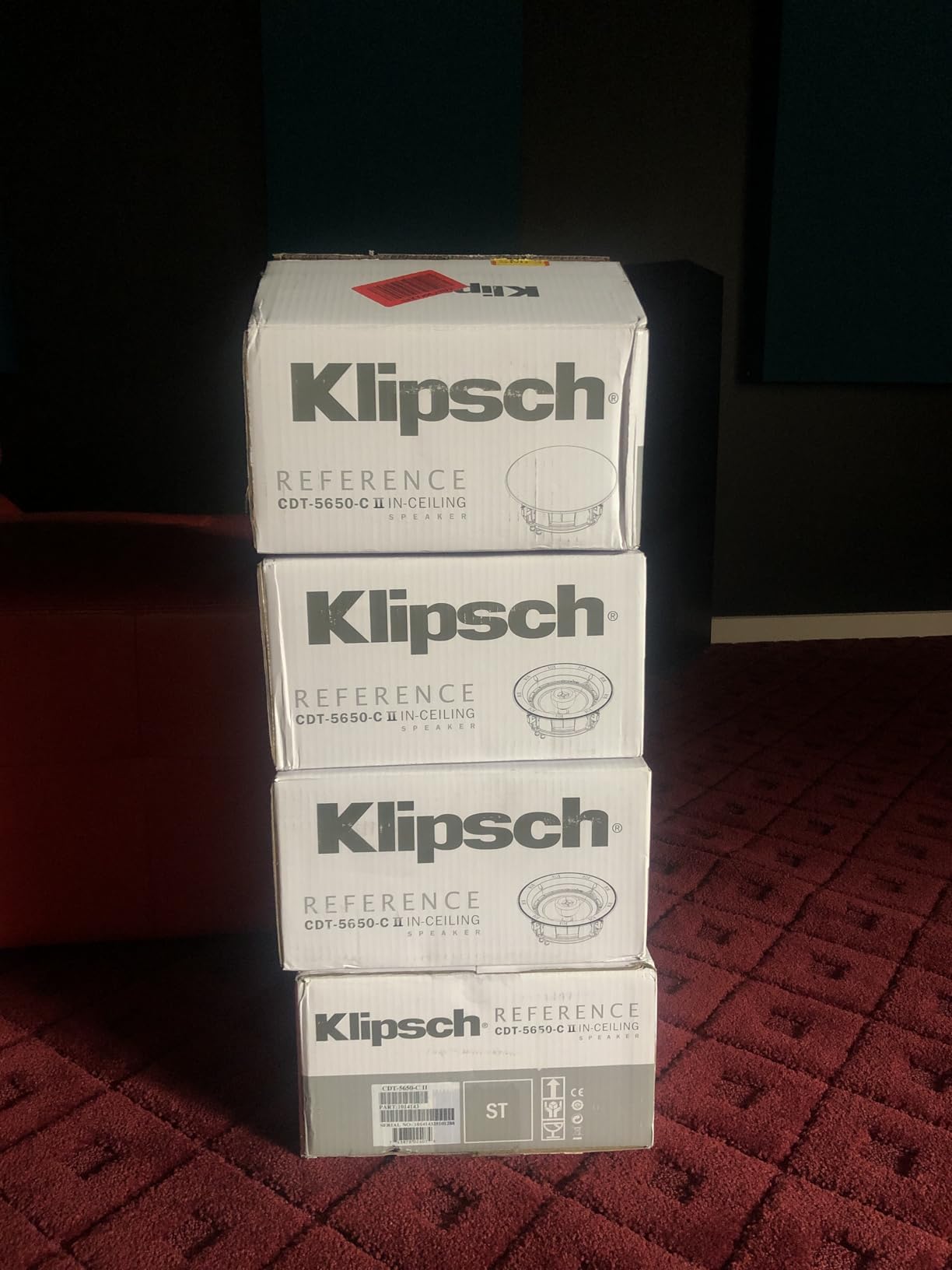 Klipsch CDT-5650-C II In-Ceiling Speaker - White (Each) customer photo 2