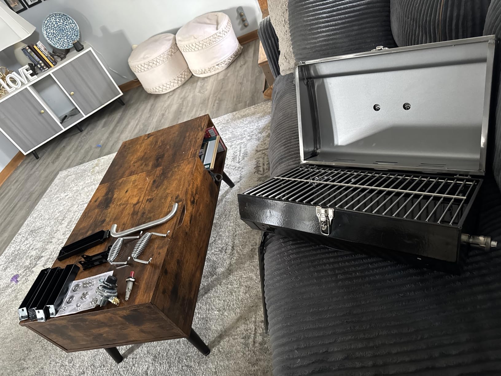 Charbroil 1-Burner Portable Gas Grill, Stainless Steel - 465640214 customer photo 2
