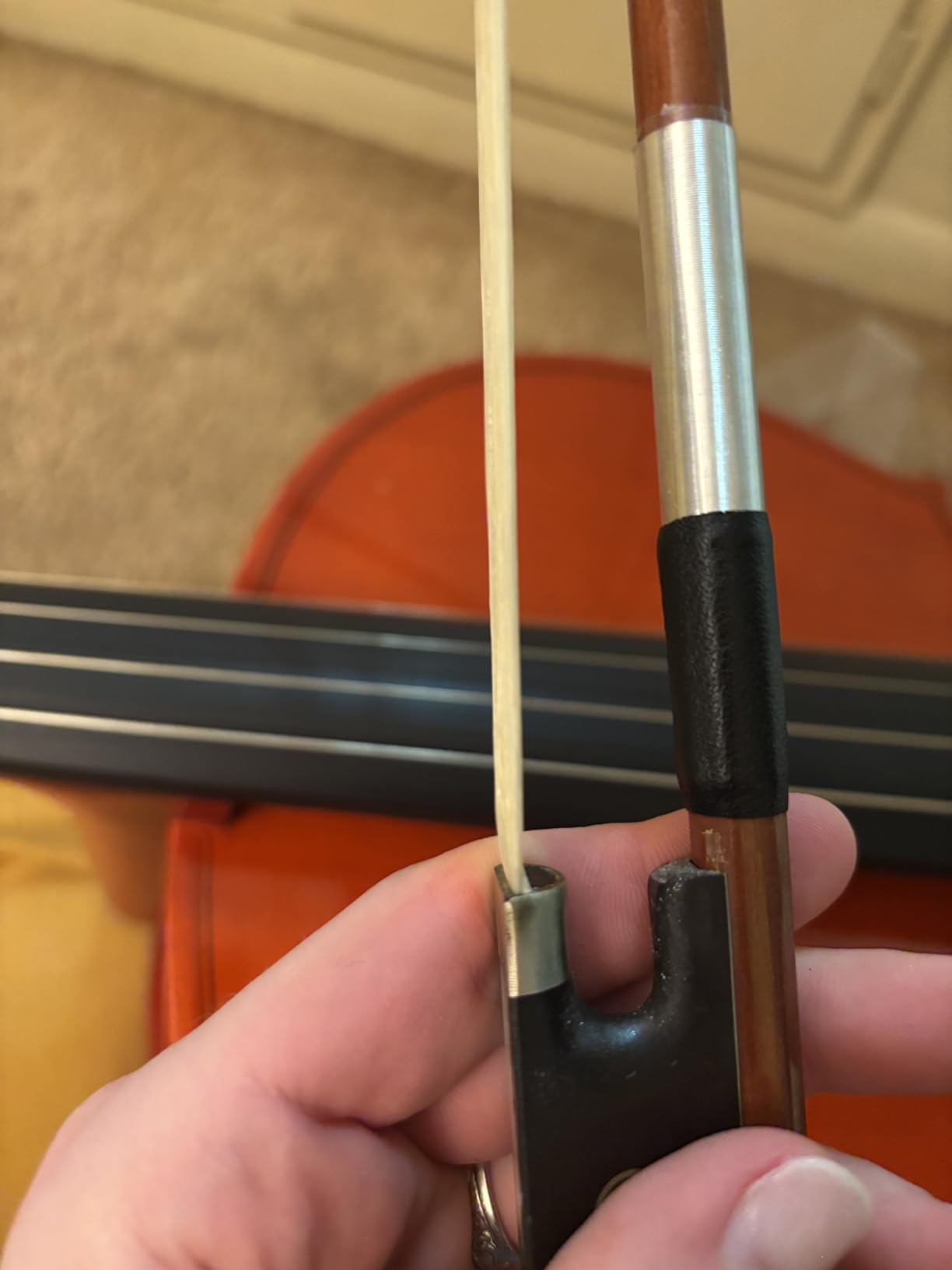 Cecilio 3/4 Size Cello, Beginner Cello 3/4, Acoustic Cello Set with Portable Bag, Bow, Rosin, Stand, String Musical Instruments for School Orchestras, Performances customer photo 1
