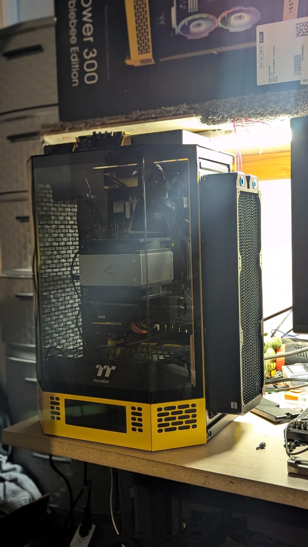 Alphacool NexXxos UT60 Full Copper Radiator140, 140mm x 1, Single Fan, Black customer photo 1