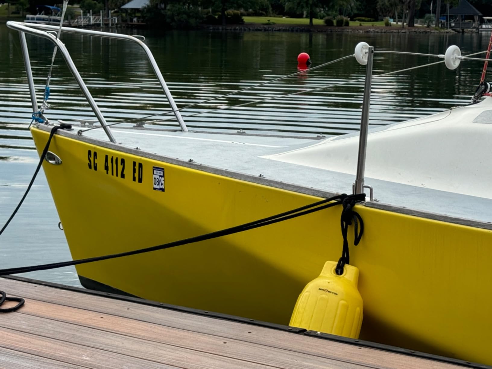 Extreme Max 3006.7201 BoatTector Inflatable Fender Value 2-Pack - 6.5