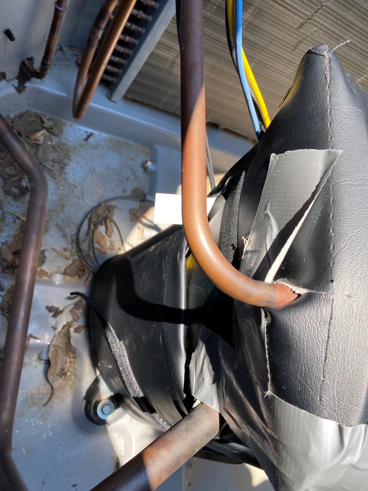 SBUHD Universal-Fit Air Conditioner Compressor Sound Blanket Wrap (#0421A) customer photo 1