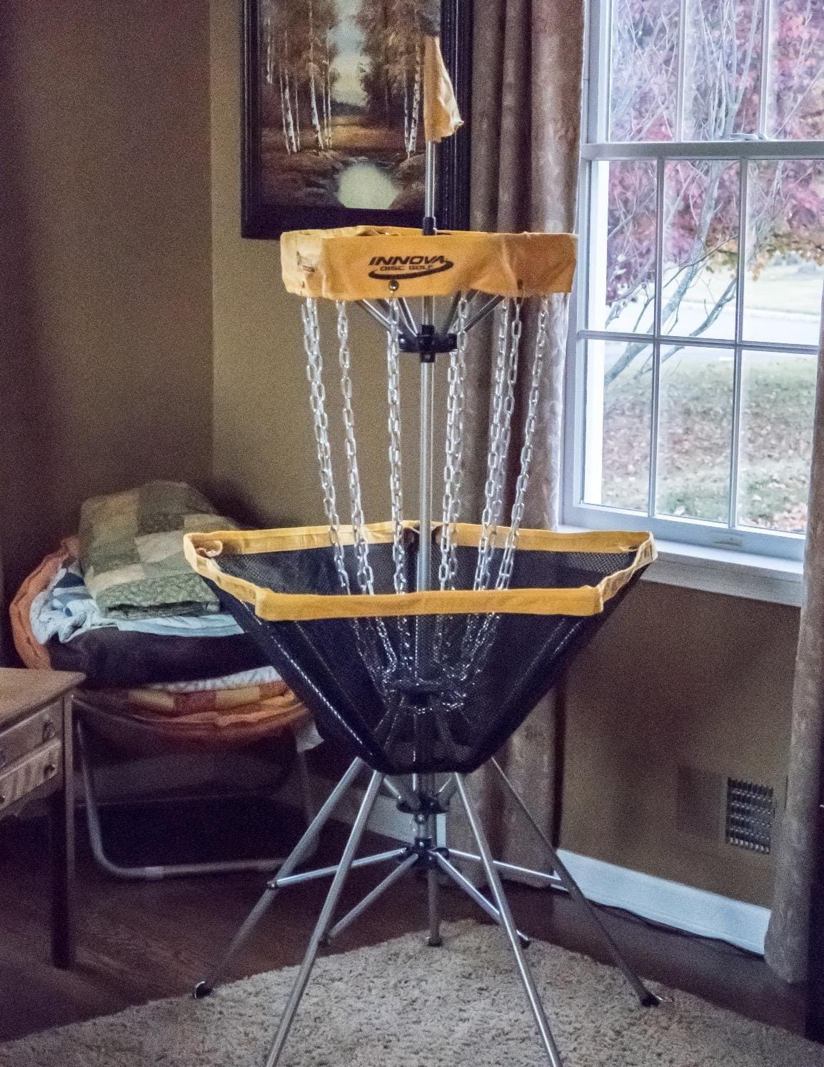 Innova DISCatcher Traveler Target – Portable, Lightweight Disc Golf Basket, Colors May Vary customer photo 1