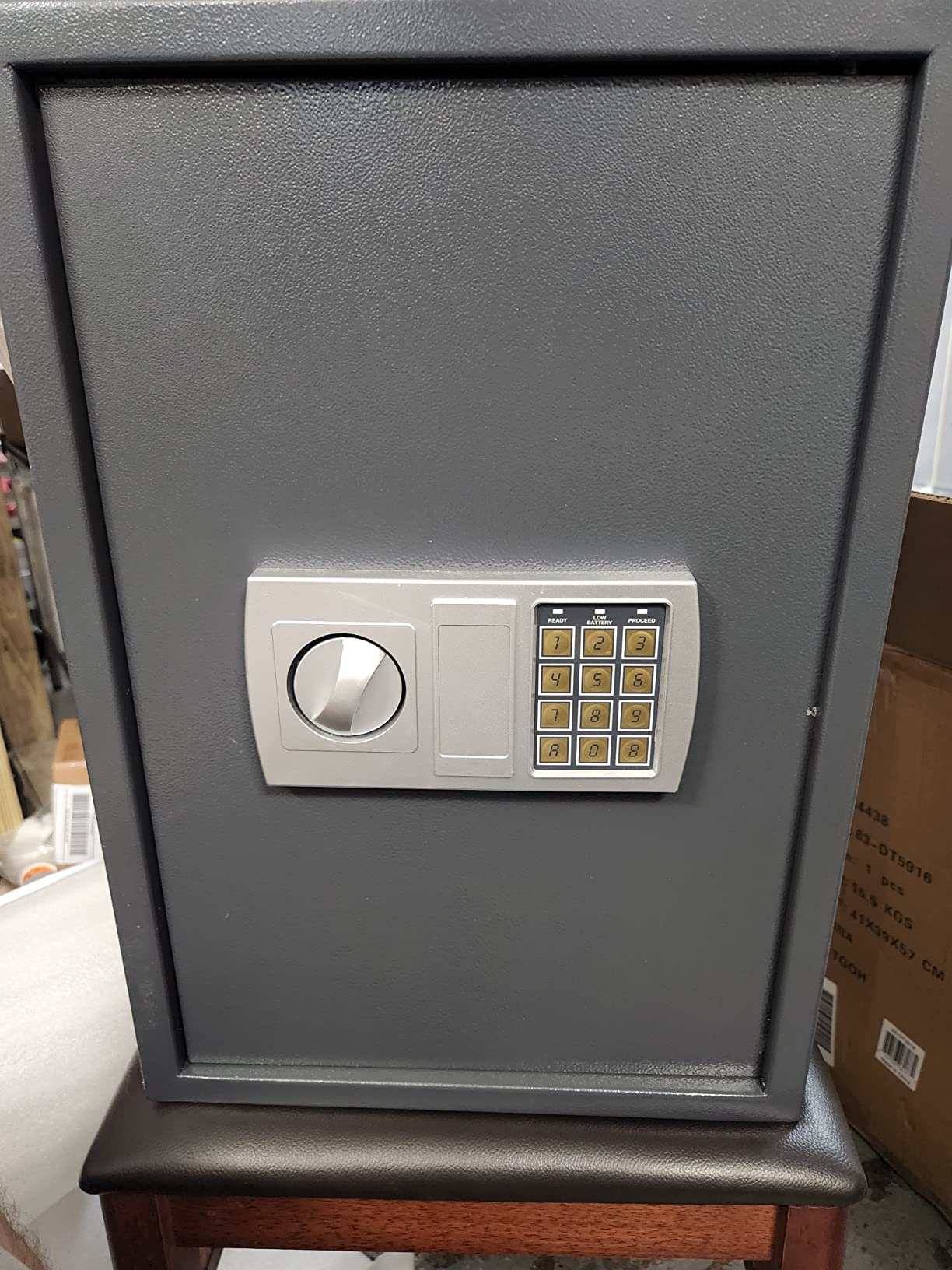 Drop Safe - Digital Compact Steel Money Security Box with Keypad - Deposit Cash Easily – For Home or Business by Paragon Safe - Black, .54 Cubic Feet customer photo 1