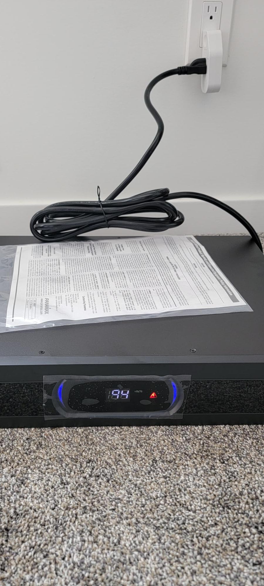 Panamax MR5100 11-Outlet Home Theater Power Management with Surge Protection and Power Conditioning customer photo 2
