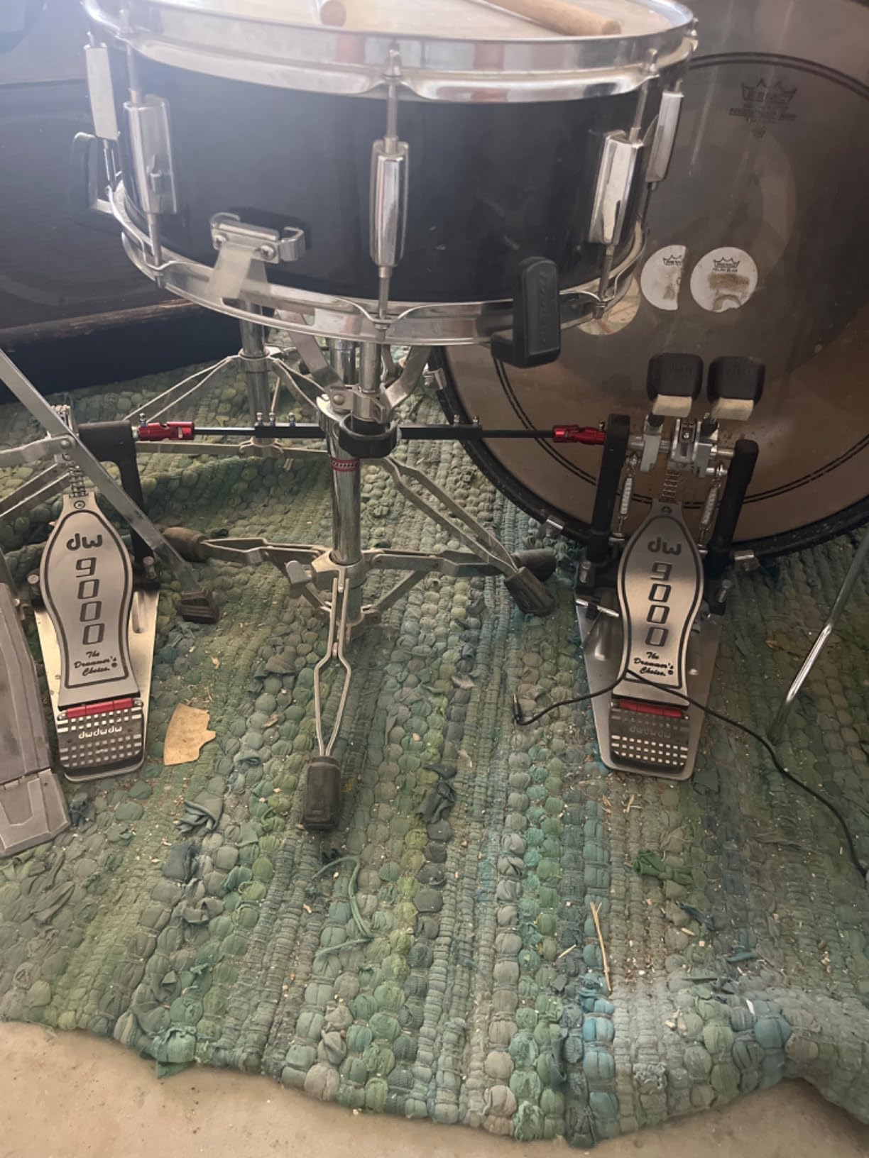 DW 9000 Double Bass Pedal w/Bag customer photo 2