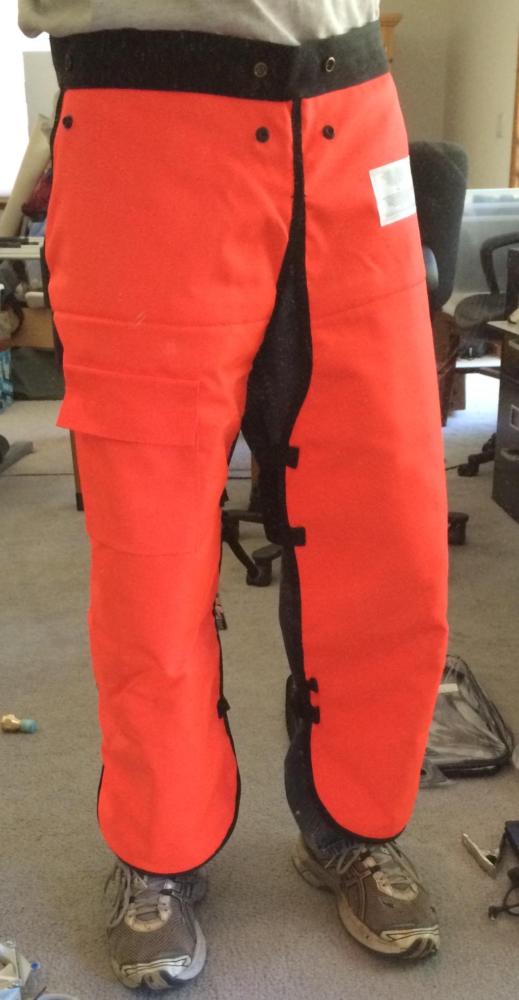FORESTER Chainsaw Chaps for Men & Women | Apron-Style Chaps with Pocket & Adjustable Waist | Chainsaw Safety Equipment customer photo 1