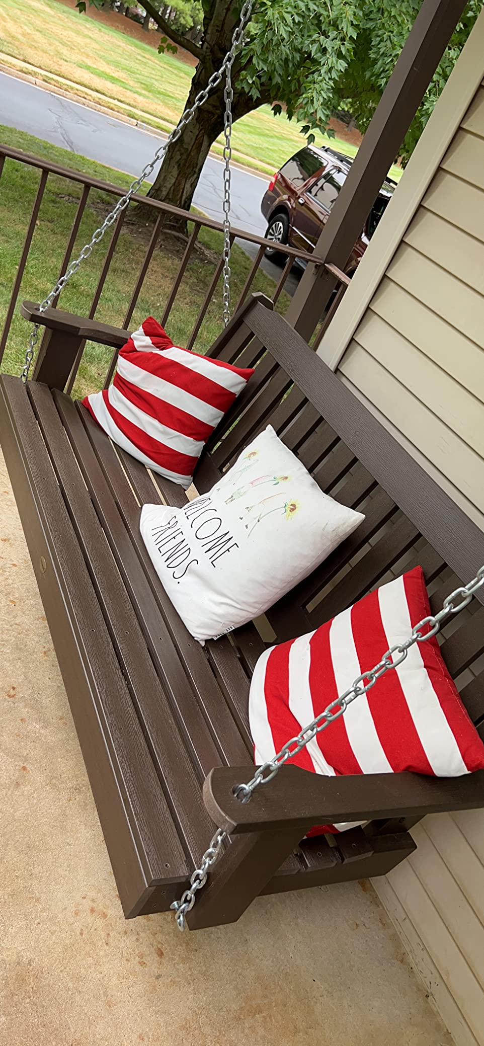 Highwood AD-PORL1-ACE Lehigh Porch Swing, 5 Feet, Weathered Acorn customer photo 1