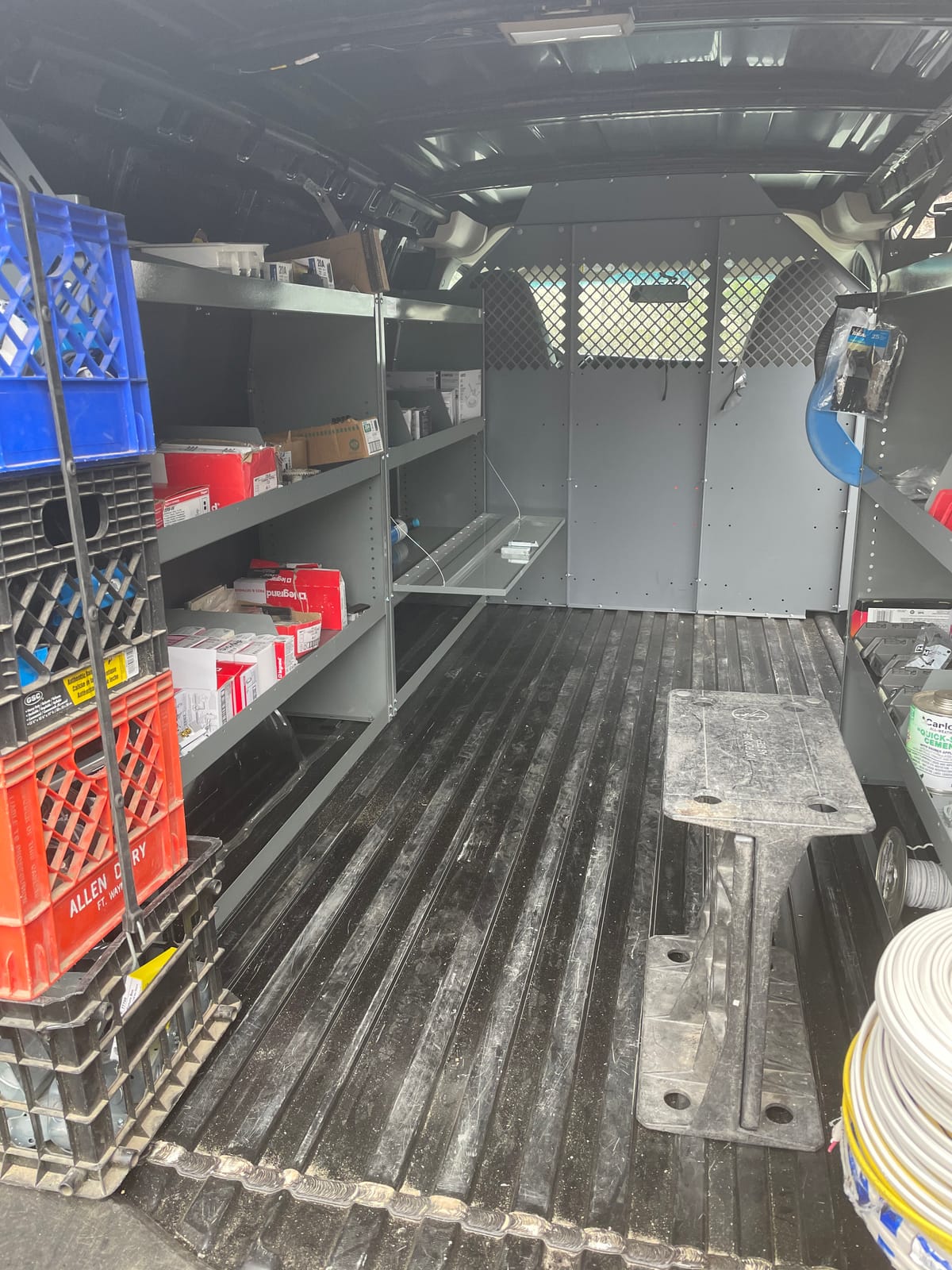 True Racks Van Shelving Storage System - Package 3 pc. Set for Full Size Van customer photo 2