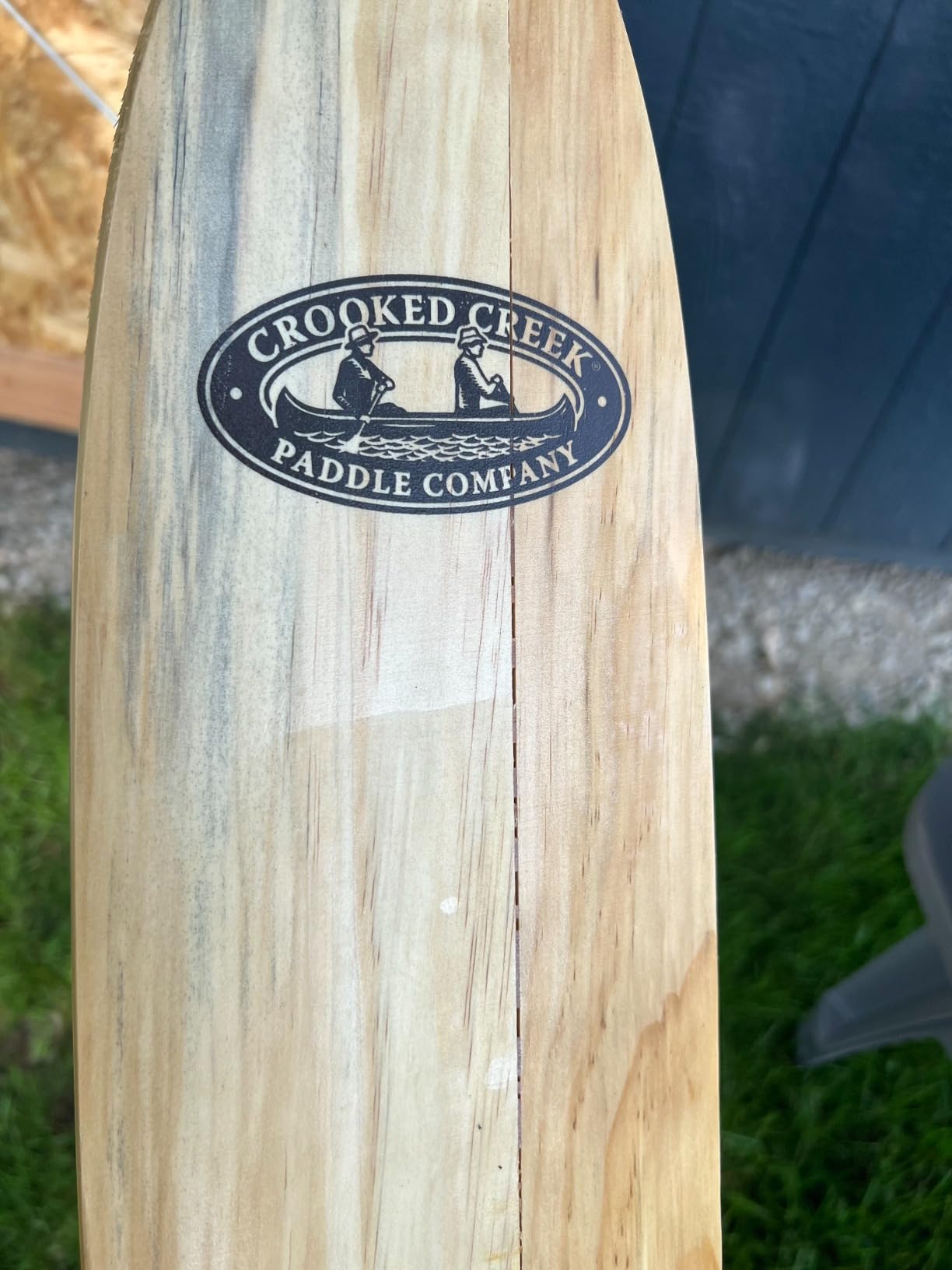 CROOKED CREEK 4-foot Wooden Boat Paddle - Features Multi-Ply Laminated Construction for Added Strength - Lightweight, Waterproof Finish (50431) customer photo 1