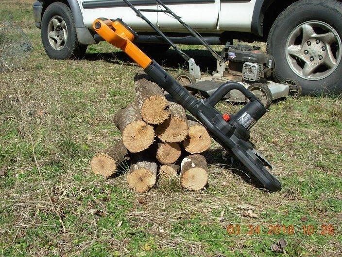WORX Cordless Chainsaw, 20V JawSaw, WG320 customer photo 1
