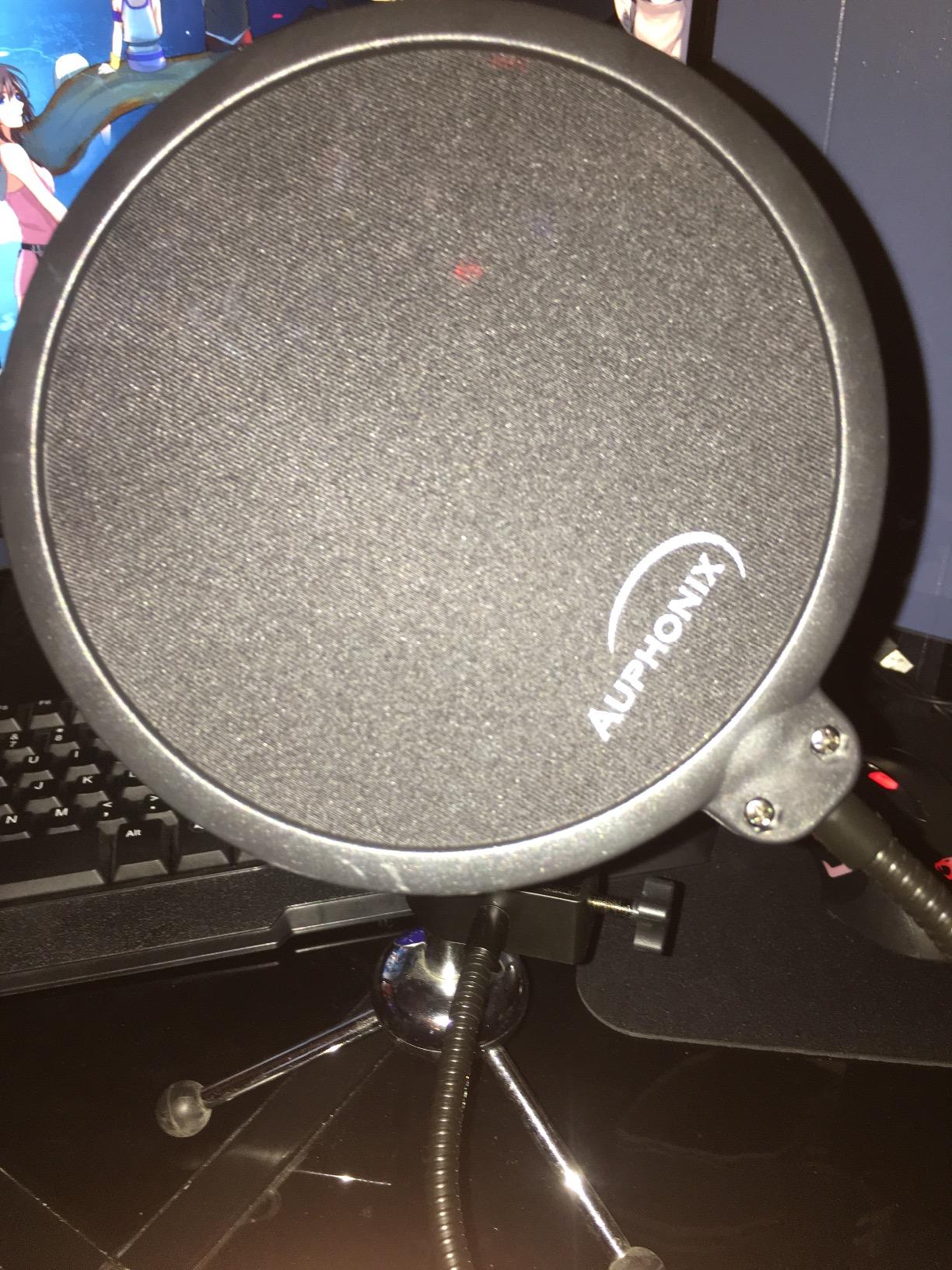 Microphone Pop Filter (MPF-1) 6-inch Diameter With Double Mesh Filter Screen customer photo 2