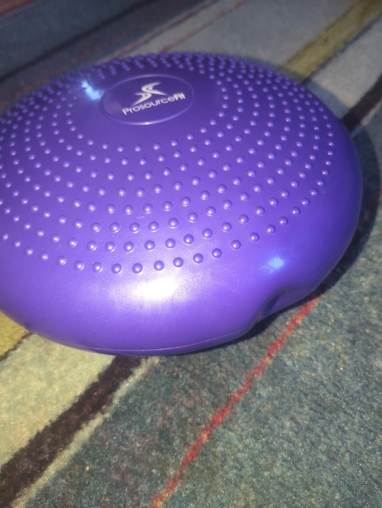 ProsourceFit Core Balance Disc Trainer, 14” Diameter with Pump for Improving Posture, Fitness, Stability customer photo 1