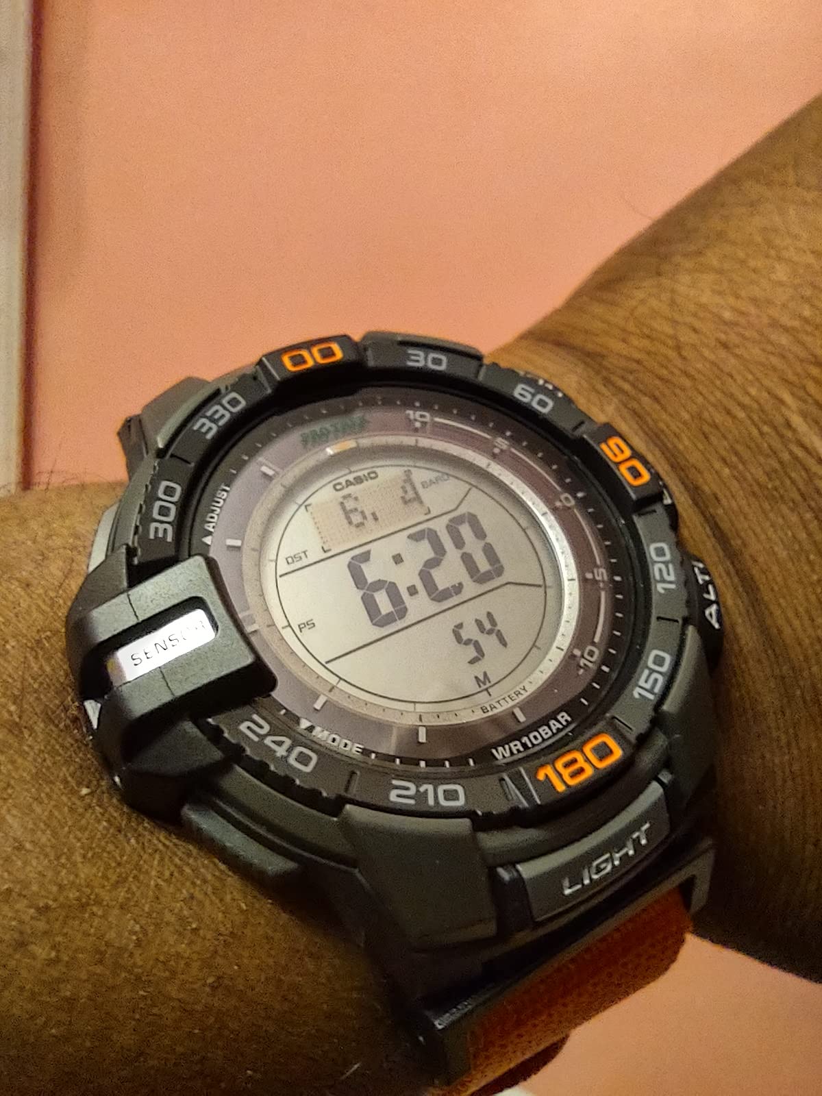 Casio Men's Pro Trek PRG-270-1 Tough Solar Triple Sensor Digital Sport Watch customer photo 1