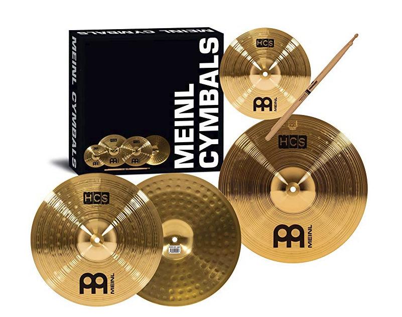 Meinl Cymbals HCS Box Set Cymbals for Drums - 13