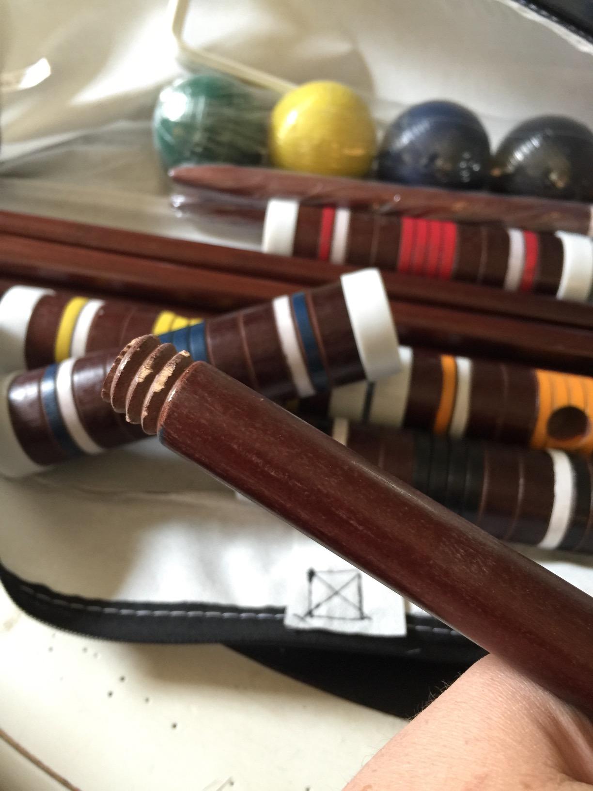 Franklin Sports Intermediate Croquet Set customer photo 2