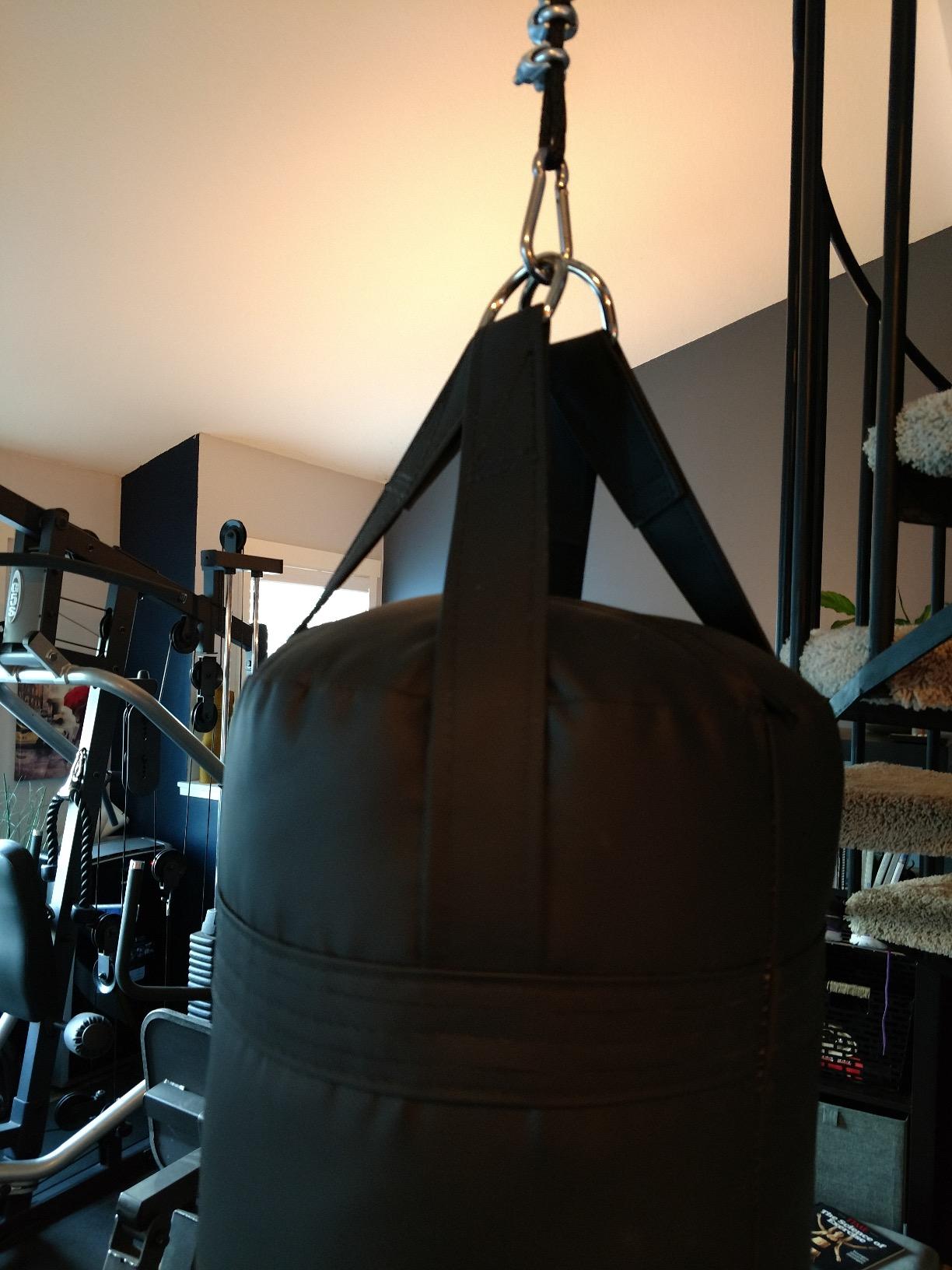 Outslayer 80 Pound Filled Punching Bag Boxing and MMA Made in USA customer photo 1
