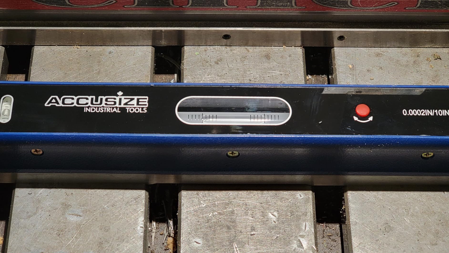 Accusize Industrial Tools 8'' Master Precision Level in Fitted Box, Accuracy: 0.0002''/10'', S908-C685 customer photo 1
