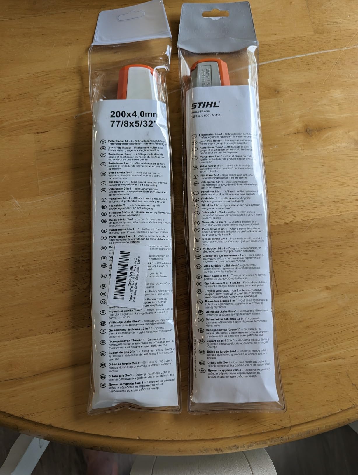 Stihl 2 in 1 Easy File Chainsaw Chain Sharpener 3/8
