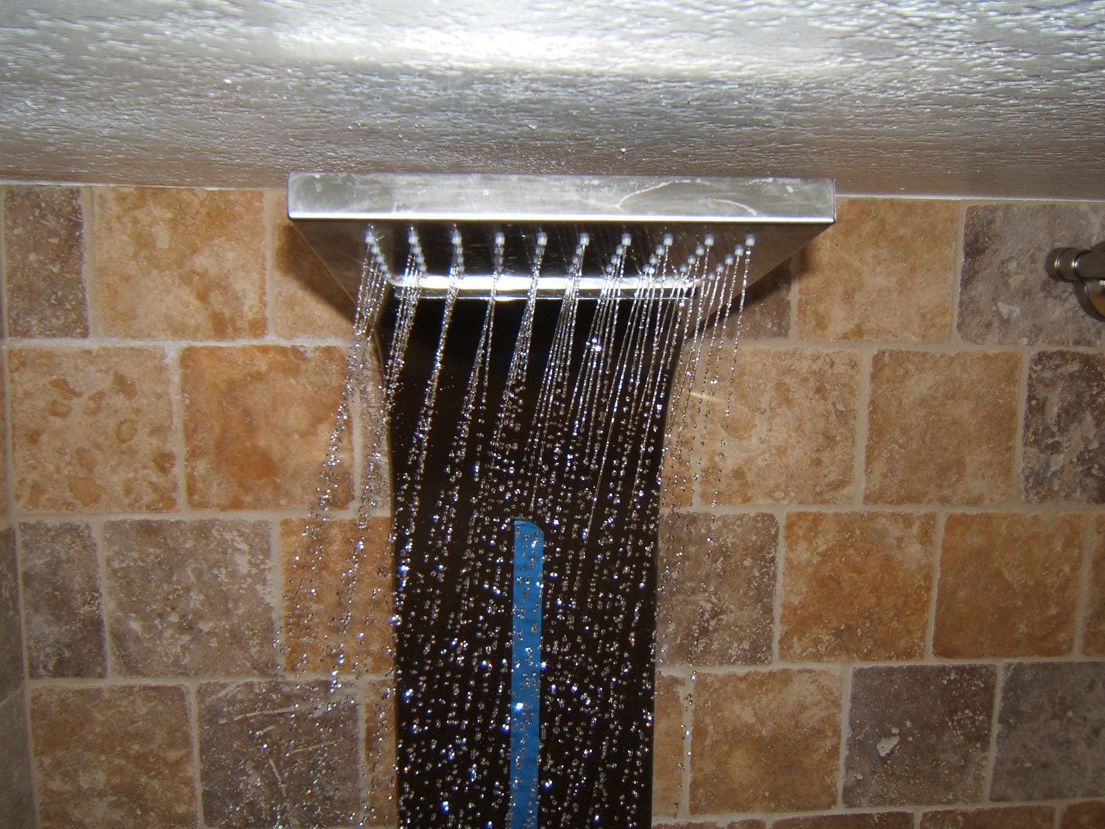 Blue Ocean 64.5” Stainless Steel SPS8727 Thermostatic Shower Panel Column with Rainfall Showerhead, Body Jets, and Handheld Showerhead, Shower Tower customer photo 1