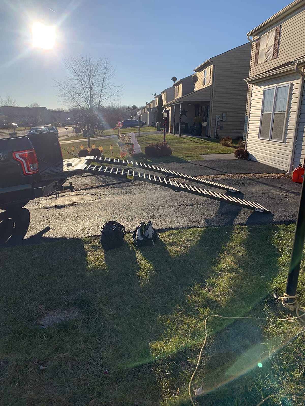 10' UTV/ATV Ramps for Loading Pickup Trucks, 2,000 lb Cap, Titan Ramps customer photo 1