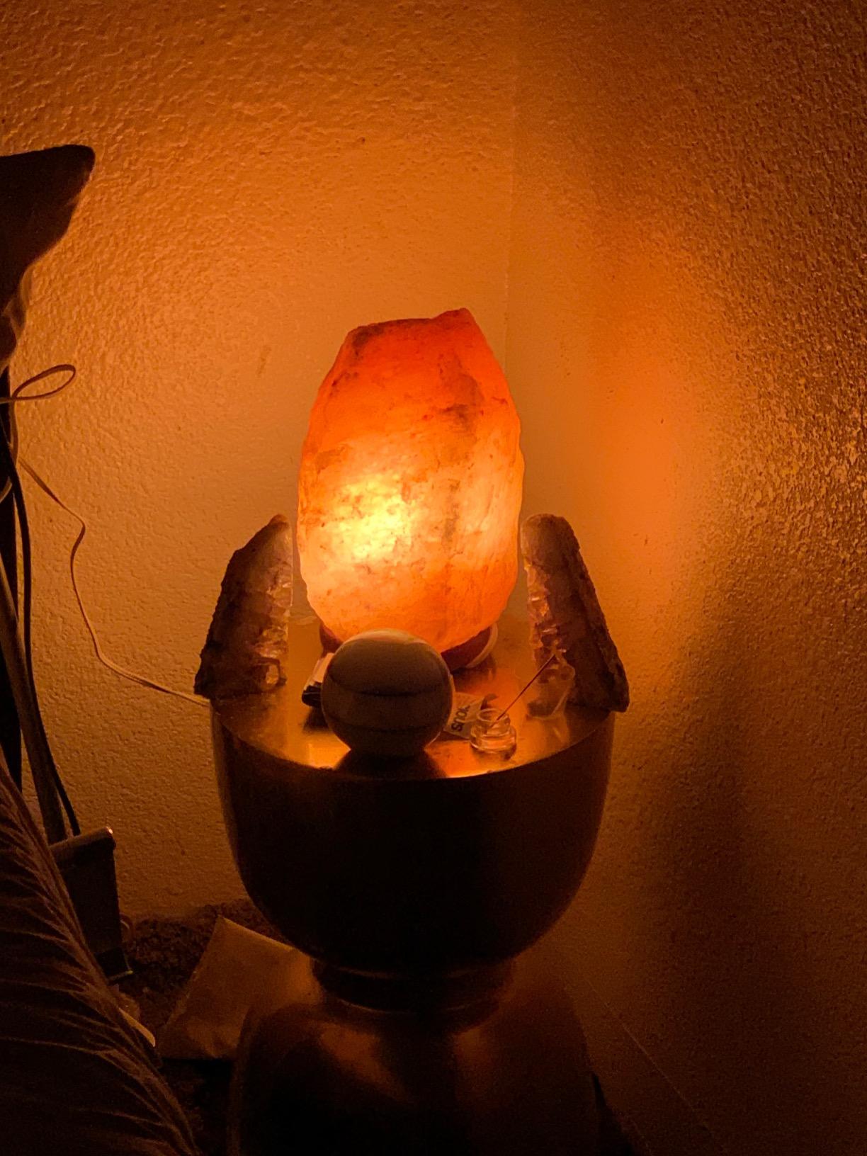 Black Tai Salt Co. Himalayan Salt Lamp 30-40 lbs with Cord customer photo 1