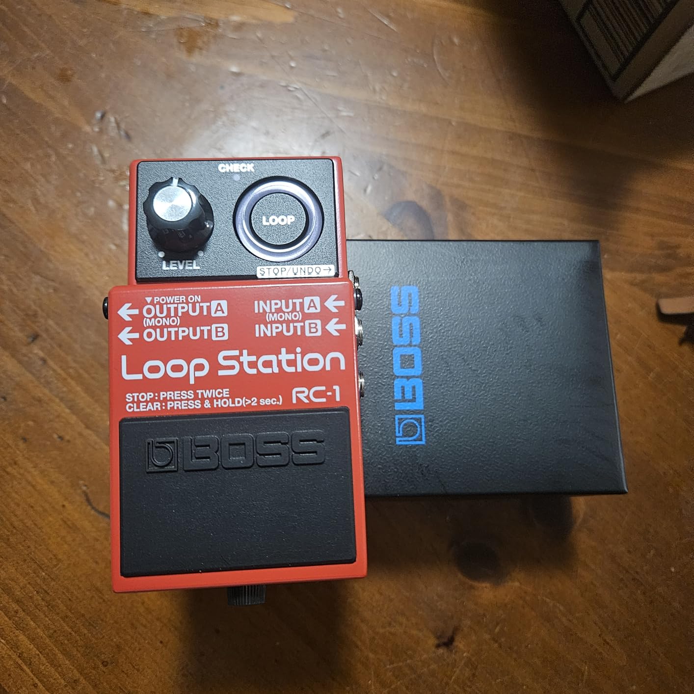 BOSS RC-1 Loop Station Pedal | Industry Standard Simple Looper for Guitar, Bass, Keyboards & More, 24-Segment LED Indicator, 12 Minutes of Record Time customer photo 1