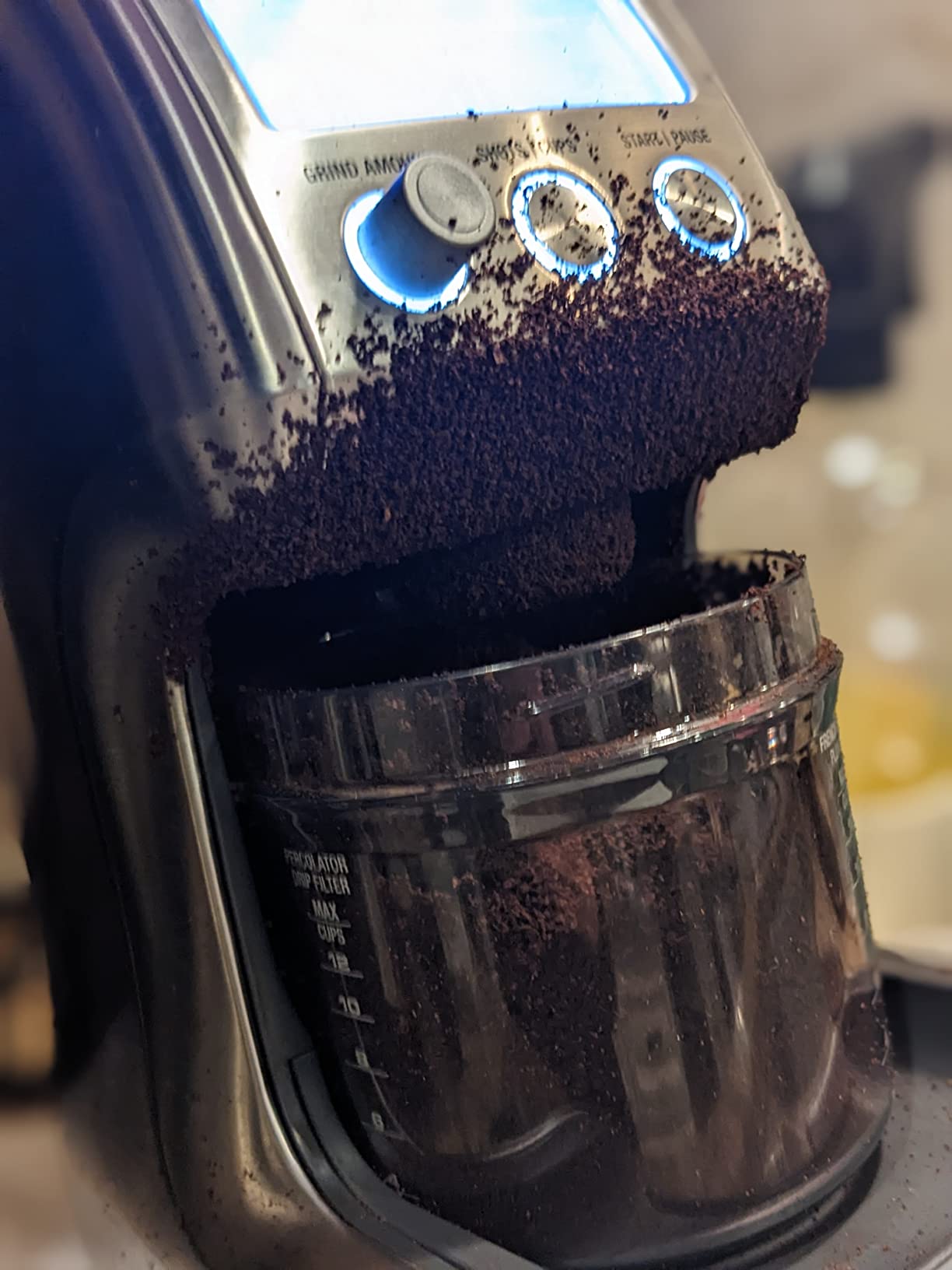 Breville BCG820BSS Smart Grinder Pro, Brushed Stainless Steel | Grind coffee and espresso beans precisely with programmable conical burr grinder including 60 settings for any brew method customer photo 1
