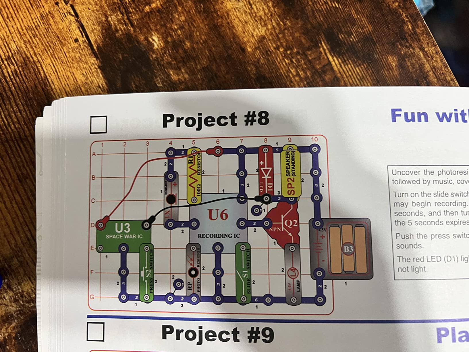 Snap Circuits 203 Electronics Exploration Kit | Over 200 STEM Projects | Full Color Project Manual | 42 Snap Modules | Unlimited Fun customer photo 1