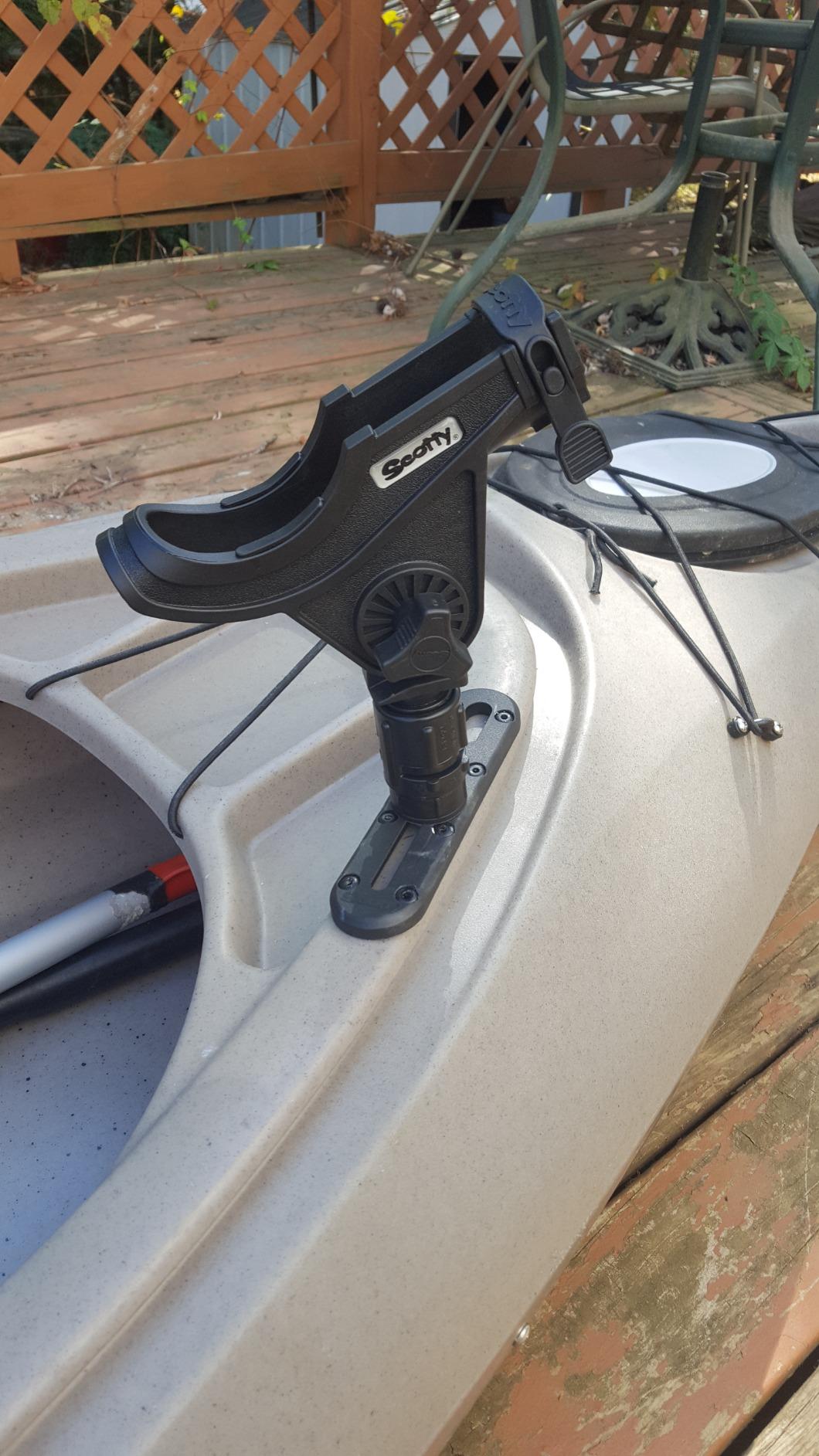 Scotty 0282-BK Baitcaster Rod Holder with Gearhead & Track customer photo 1