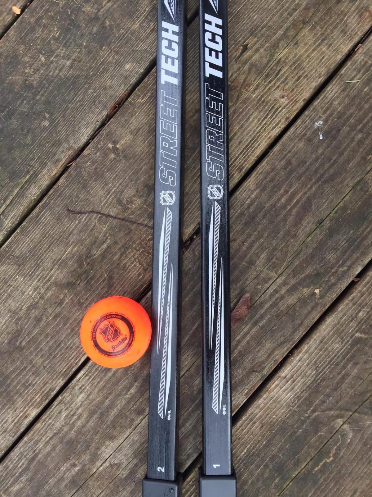 Franklin Sports Hockey Goal, Ball, and Stick Set - NHL customer photo 2