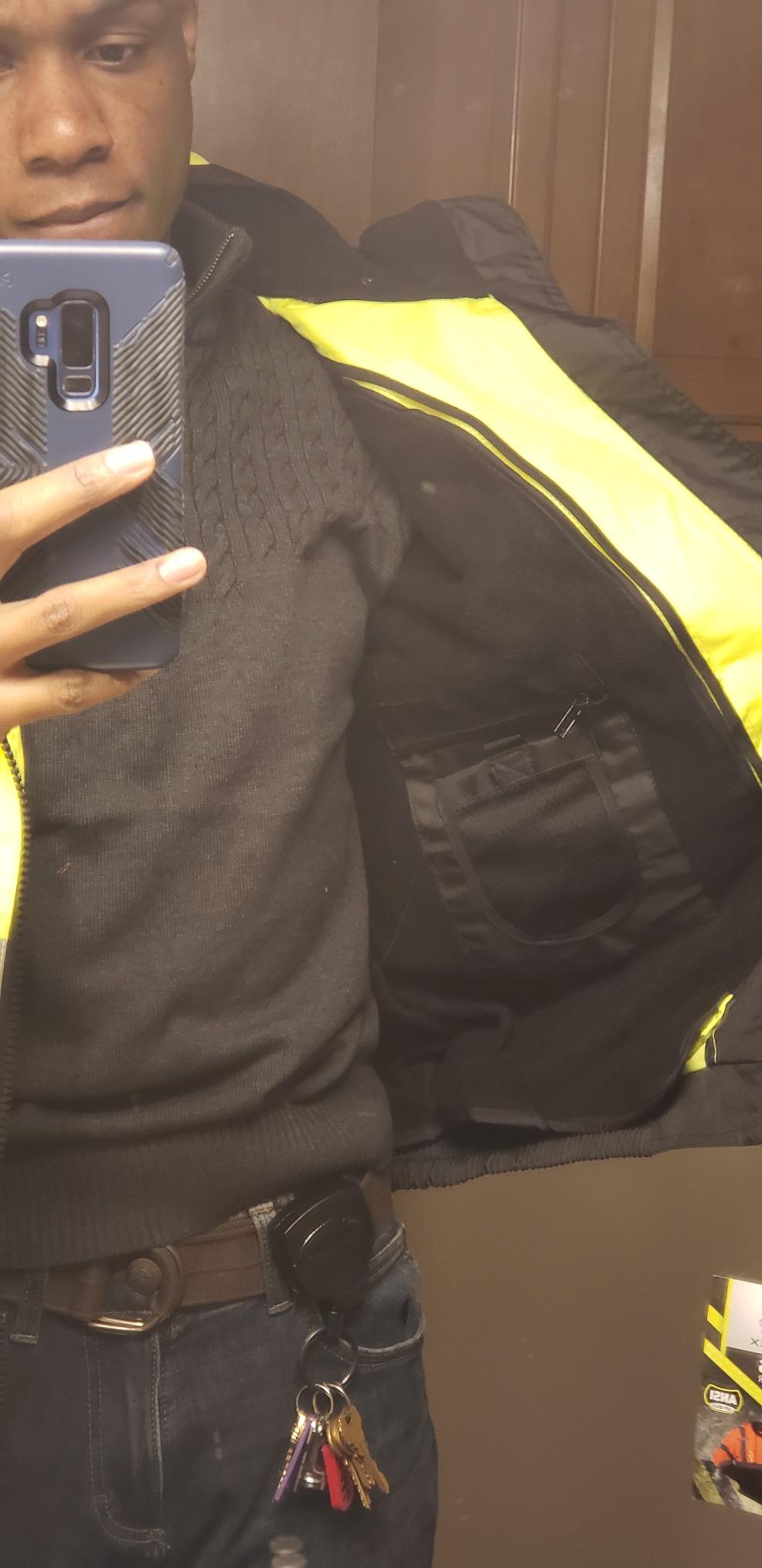 Pyramex RJ31 Series Waterproof Bomber Safety Jacket With Fleece customer photo 1